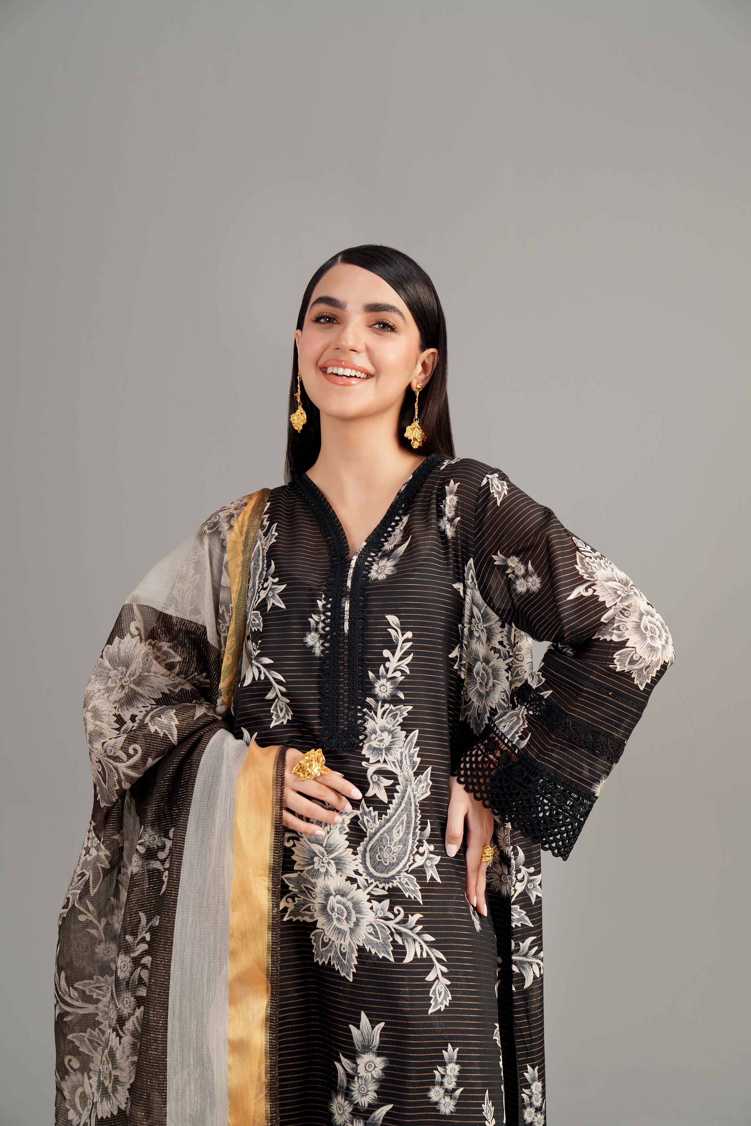 3 Piece - Printed Suit - 42401941