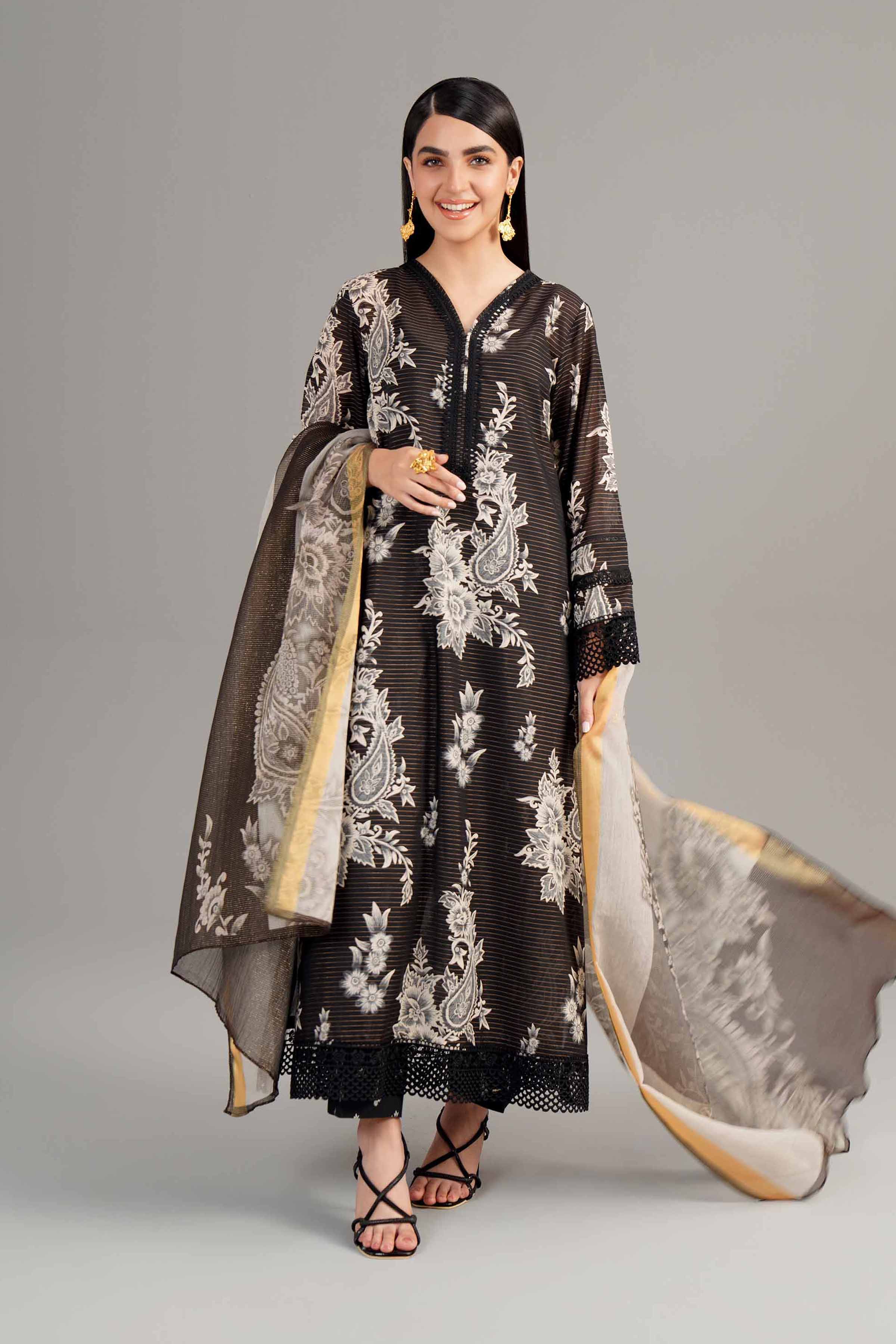 3 Piece - Printed Suit - 42401941