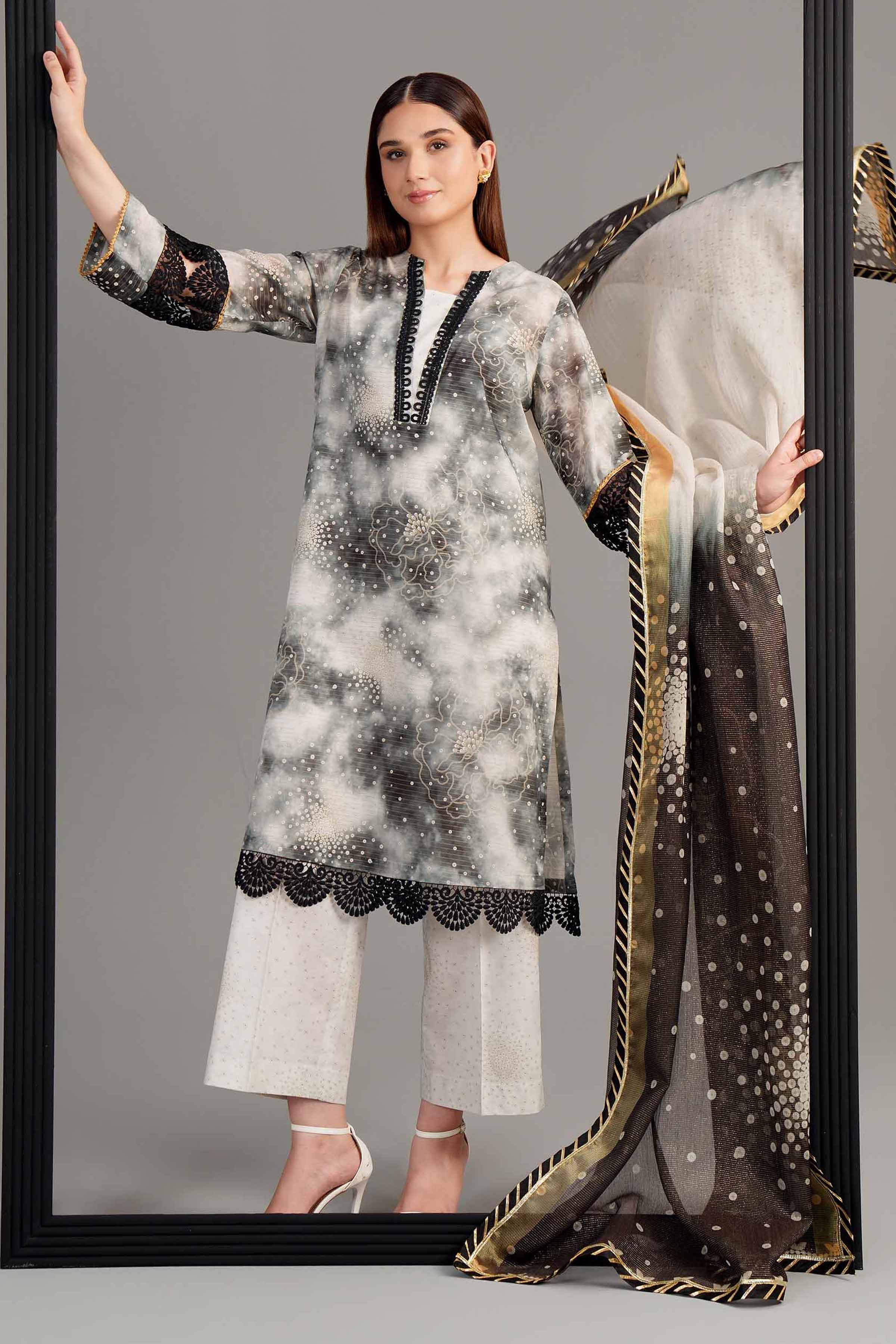 3 Piece - Printed Suit - 42401942