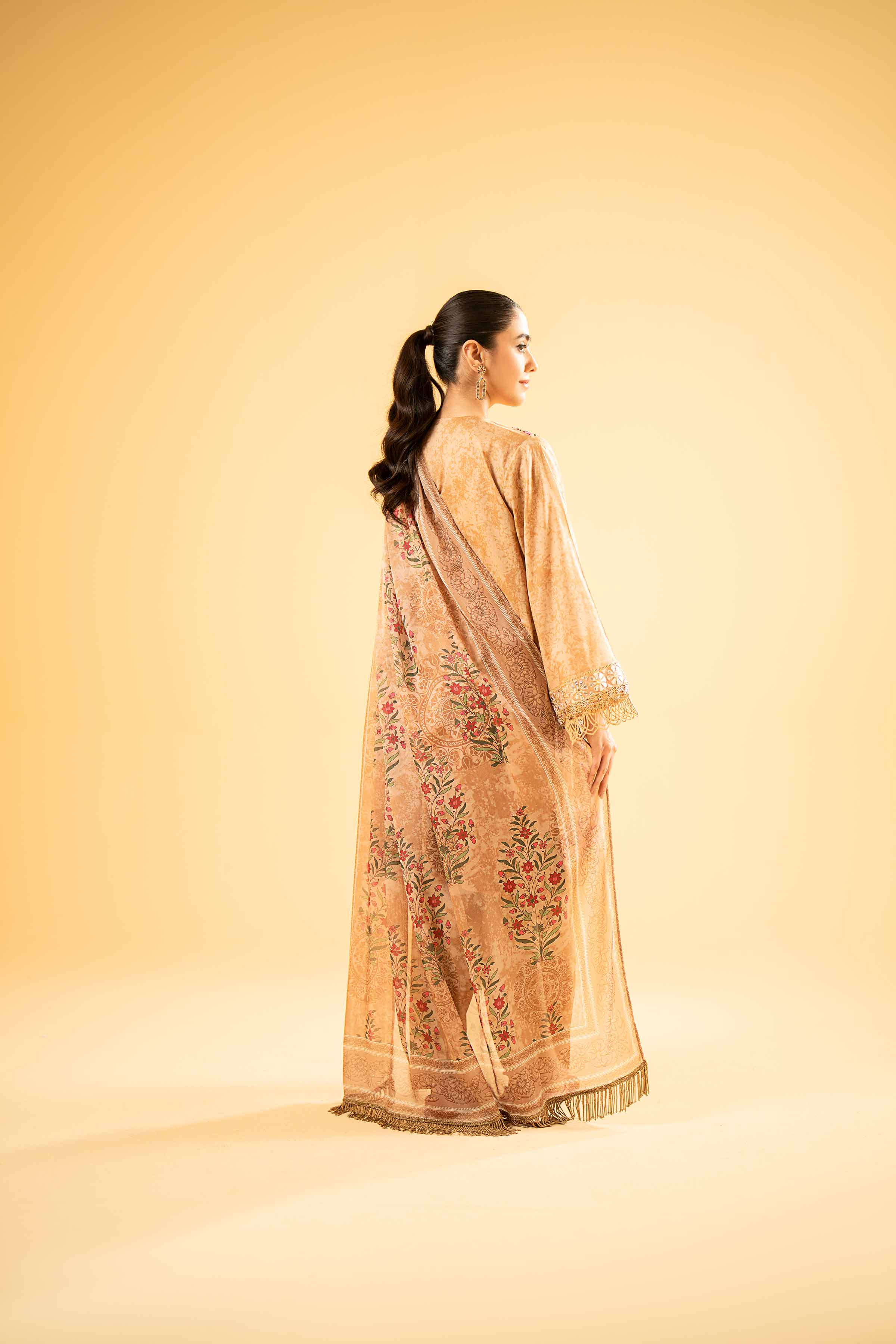 2 Piece - Printed Embroidered Suit - 42401952