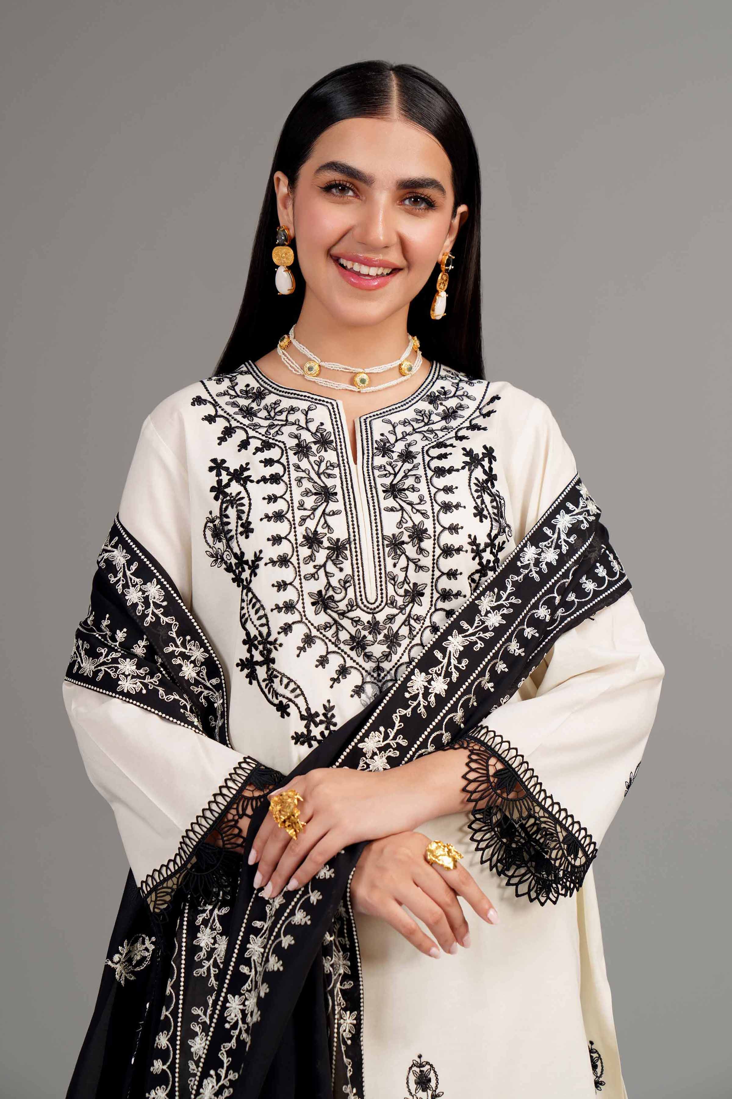 3 Piece - Embroidered Suit