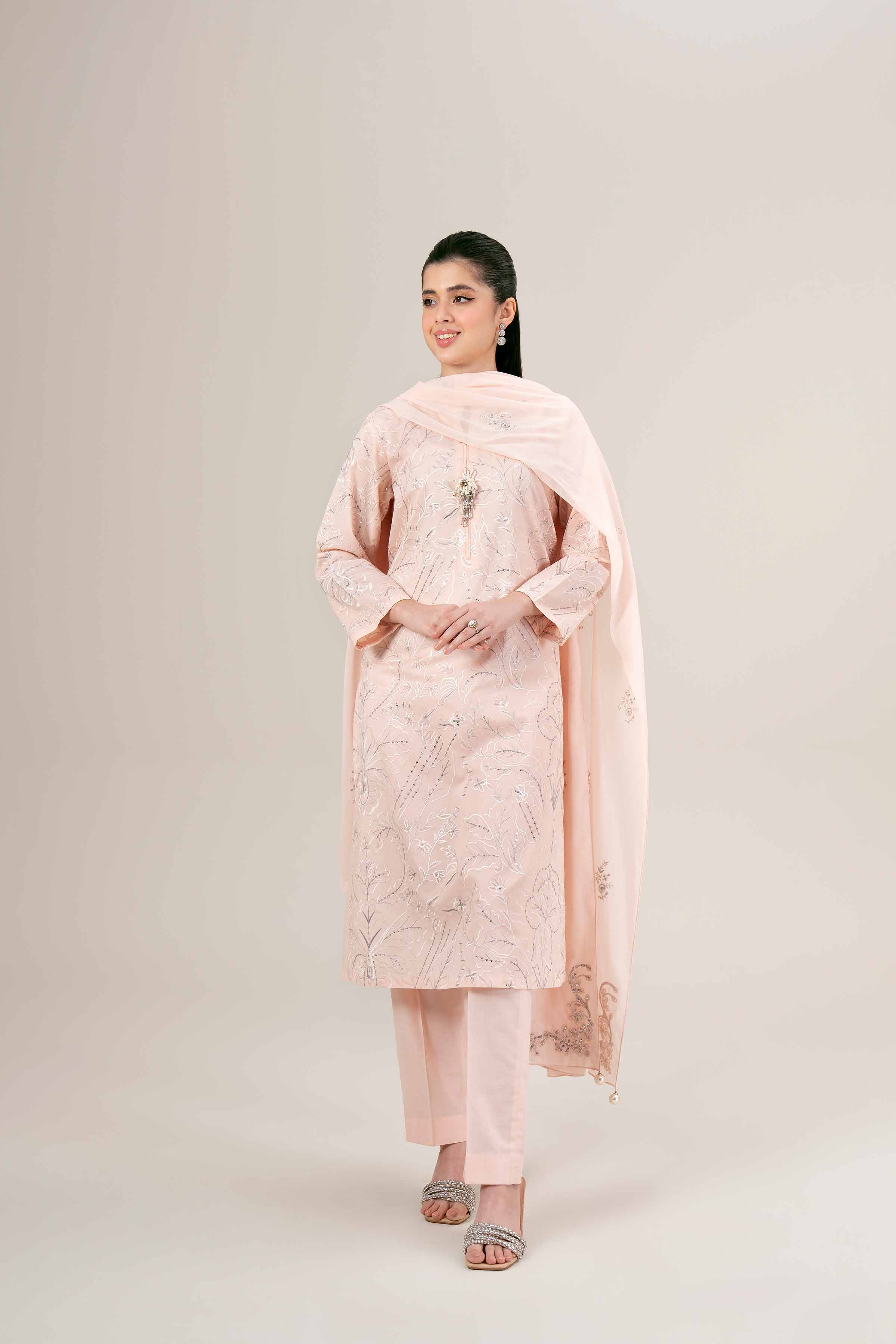3 Piece - Embroidered Suit - 42402000