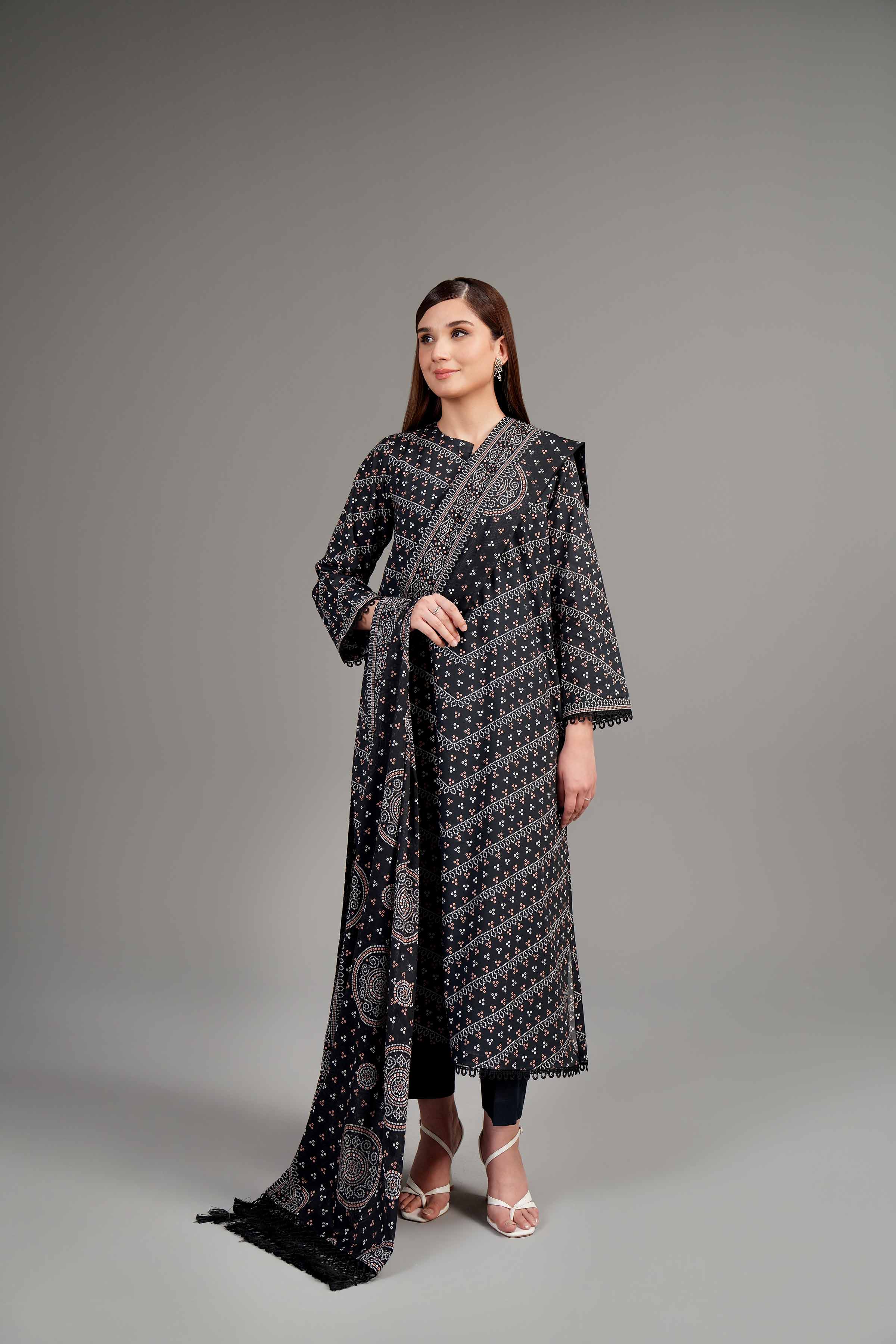 3 Piece - Printed Suit - 42402004