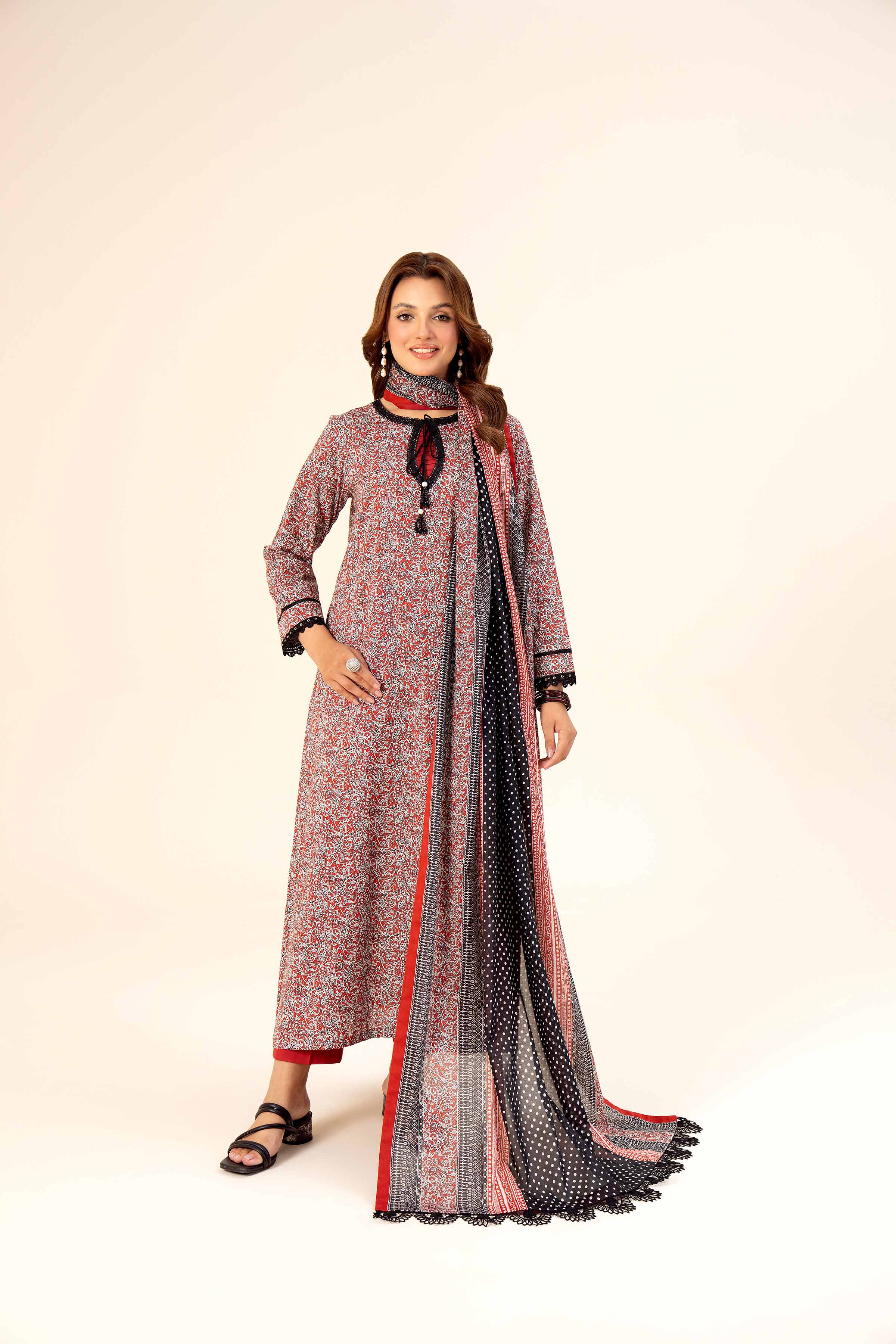 3 Piece - Printed Suit - 42402006
