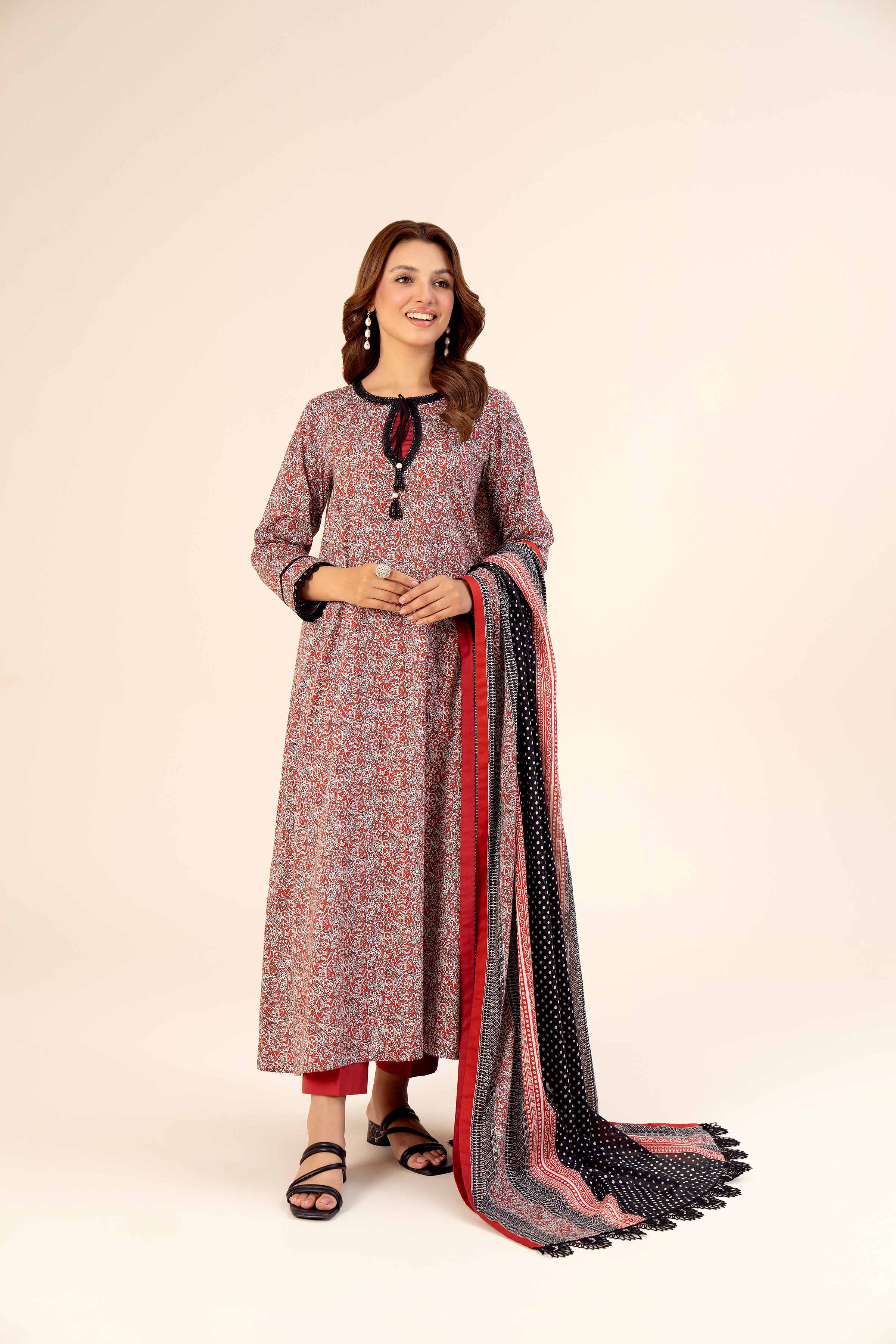 3 Piece - Printed Suit - 42402006