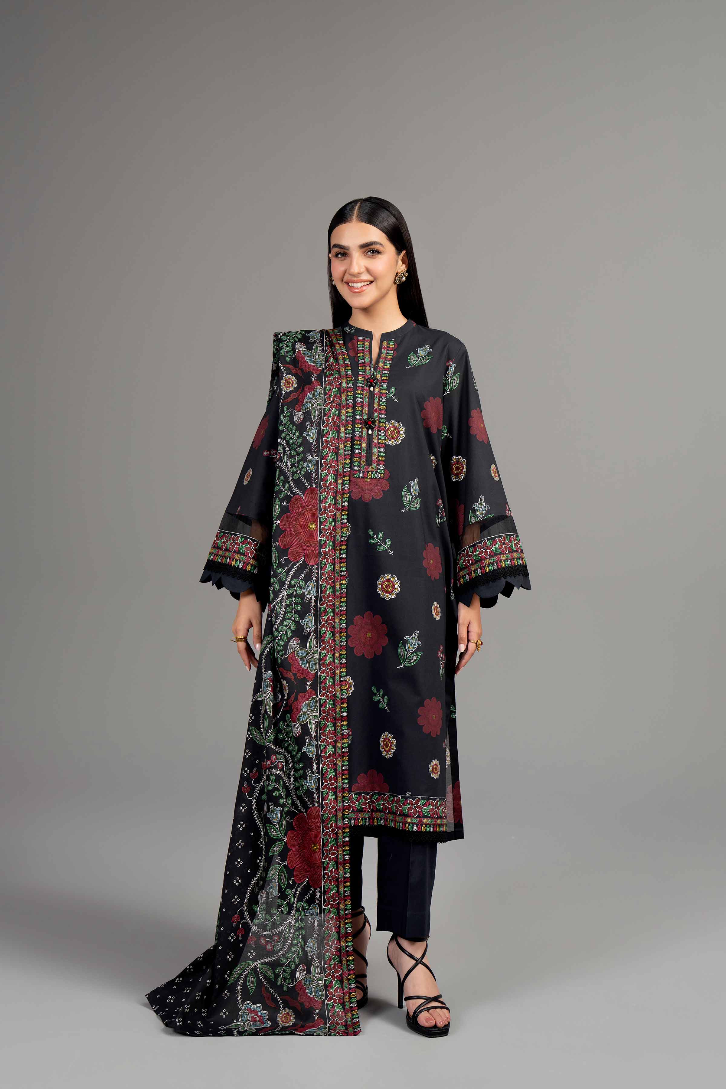 3 Piece - Printed Suit - 42402007
