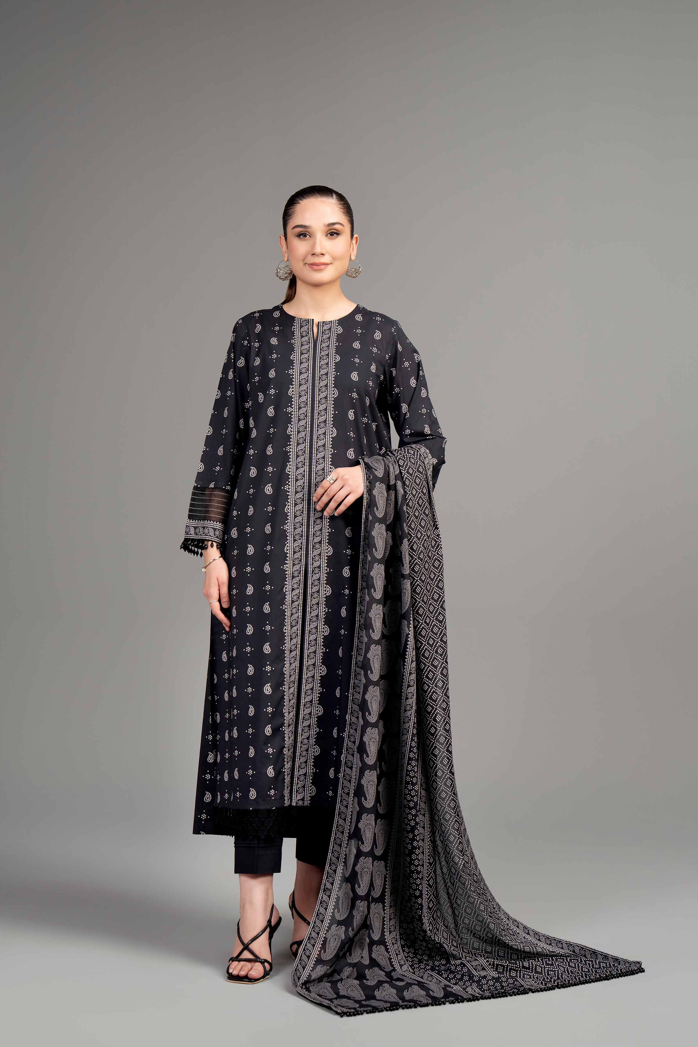 3 Piece - Printed Suit - 42402008