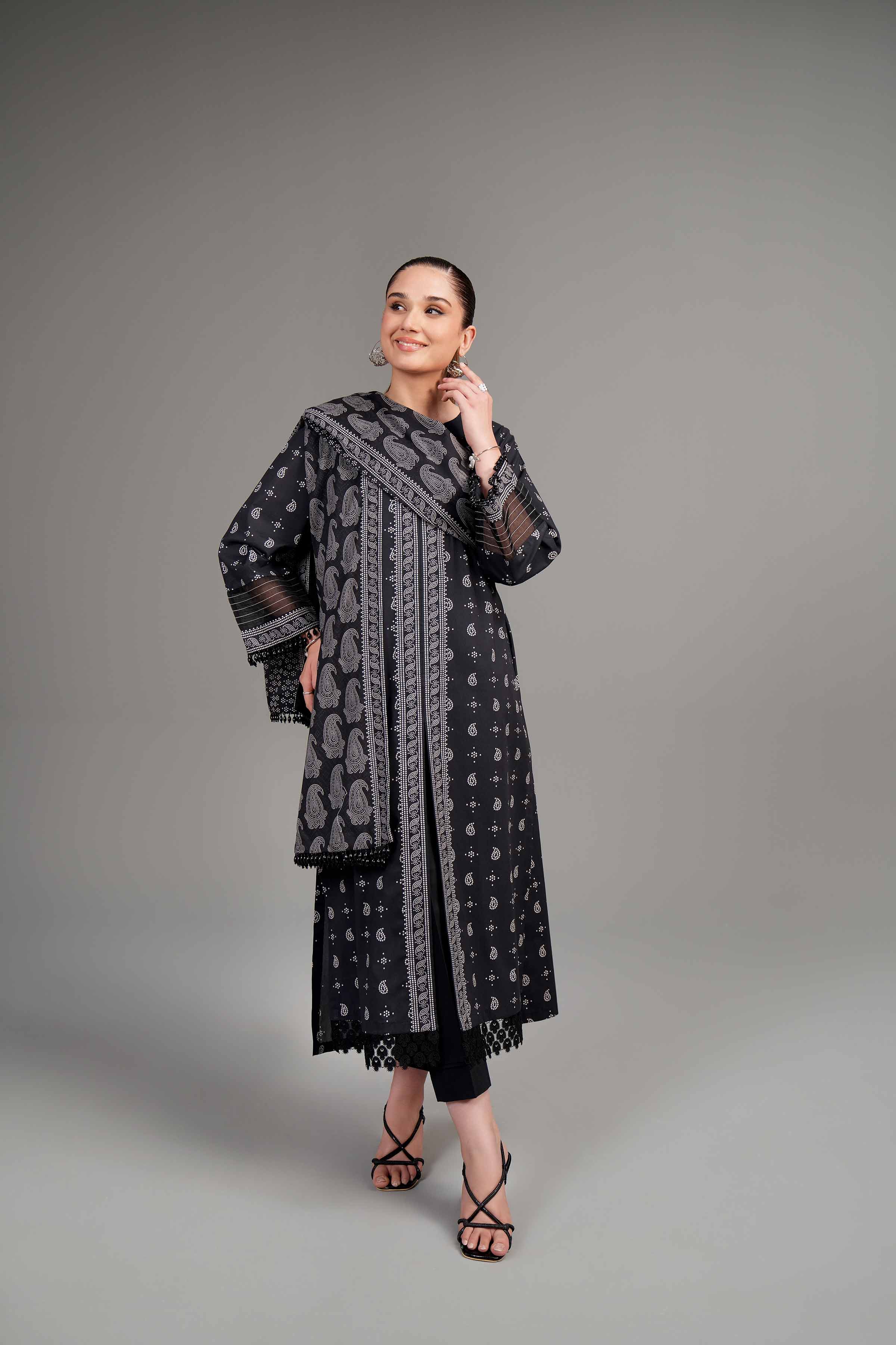 3 Piece - Printed Suit - 42402008