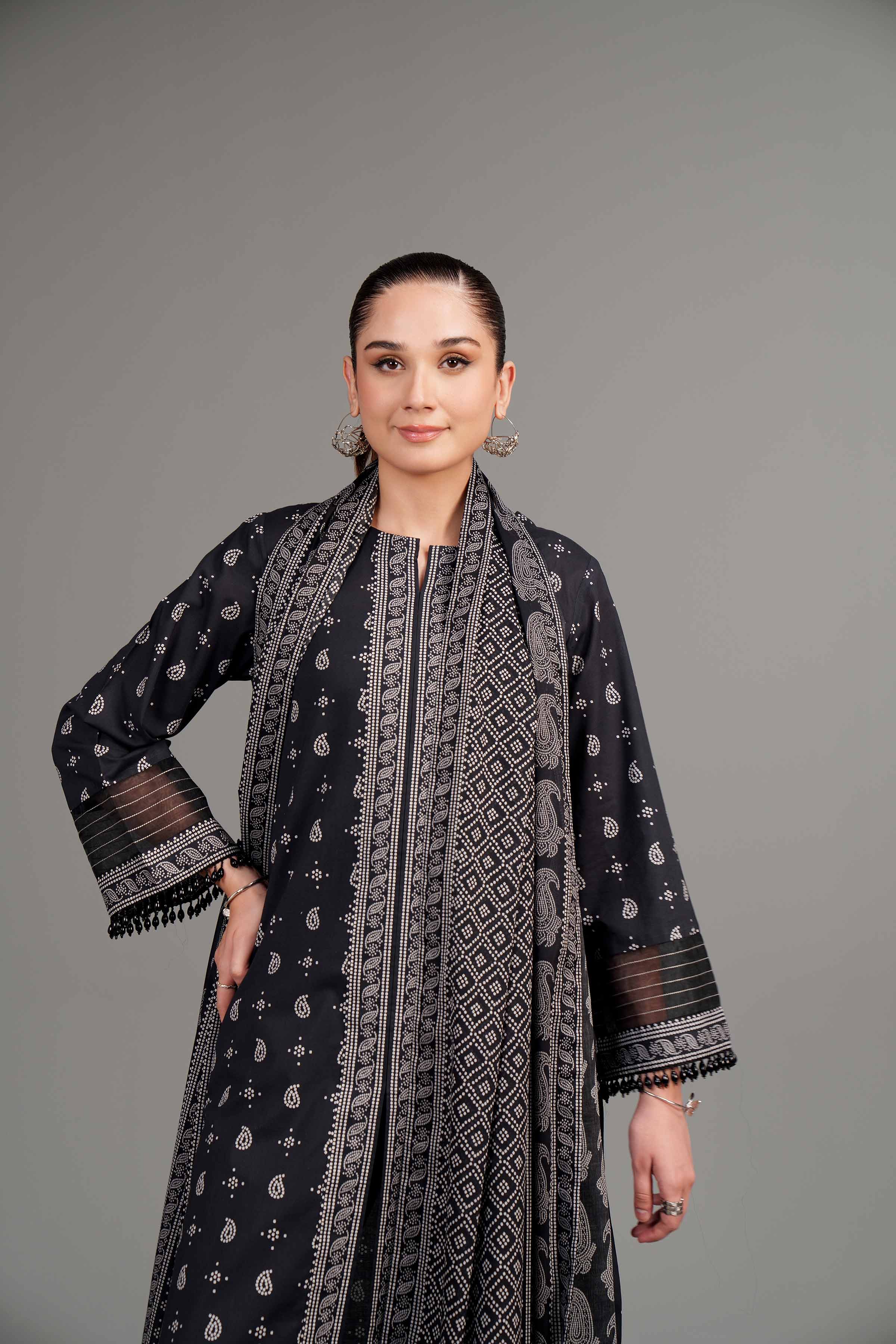 3 Piece - Printed Suit - 42402008