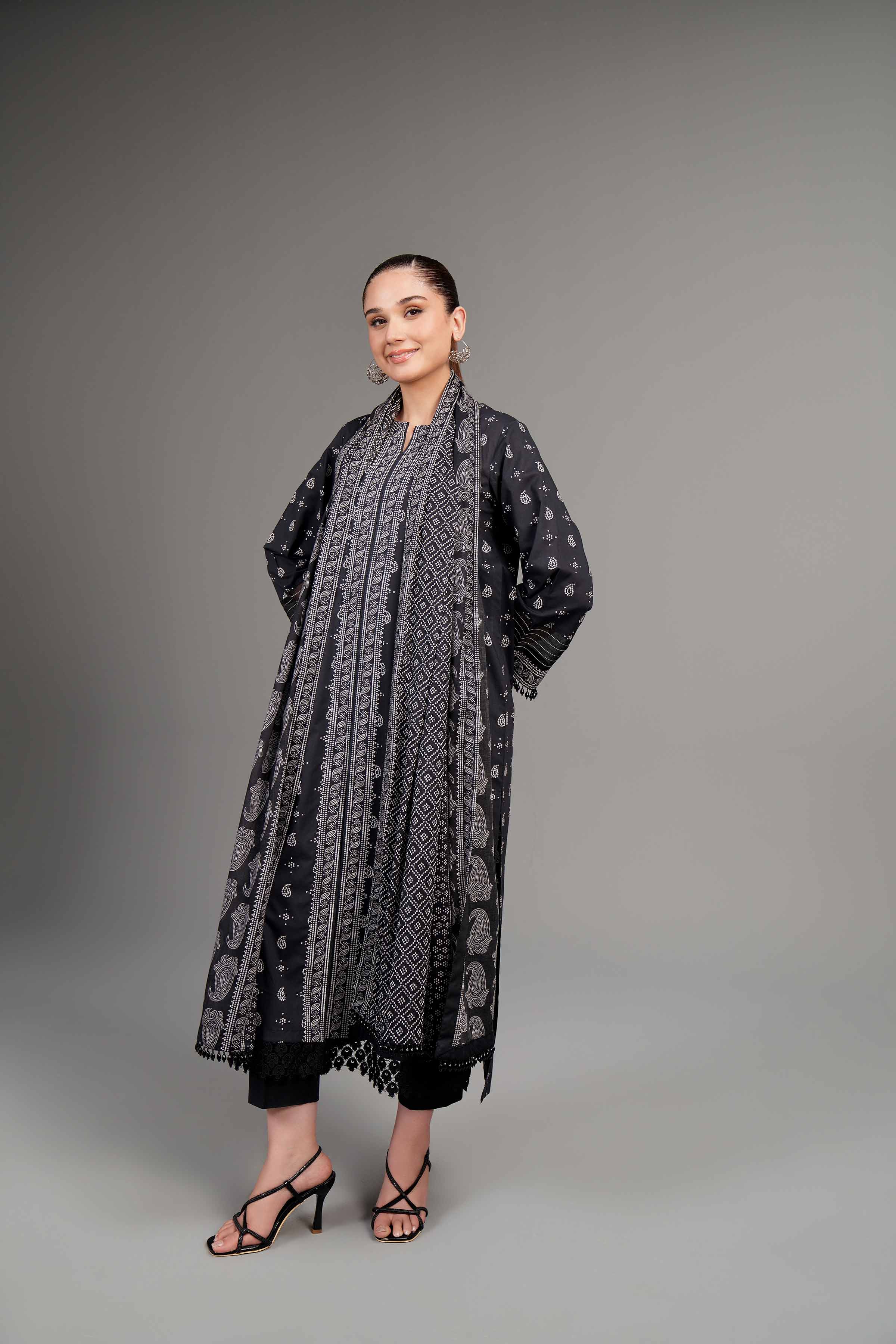 3 Piece - Printed Suit - 42402008