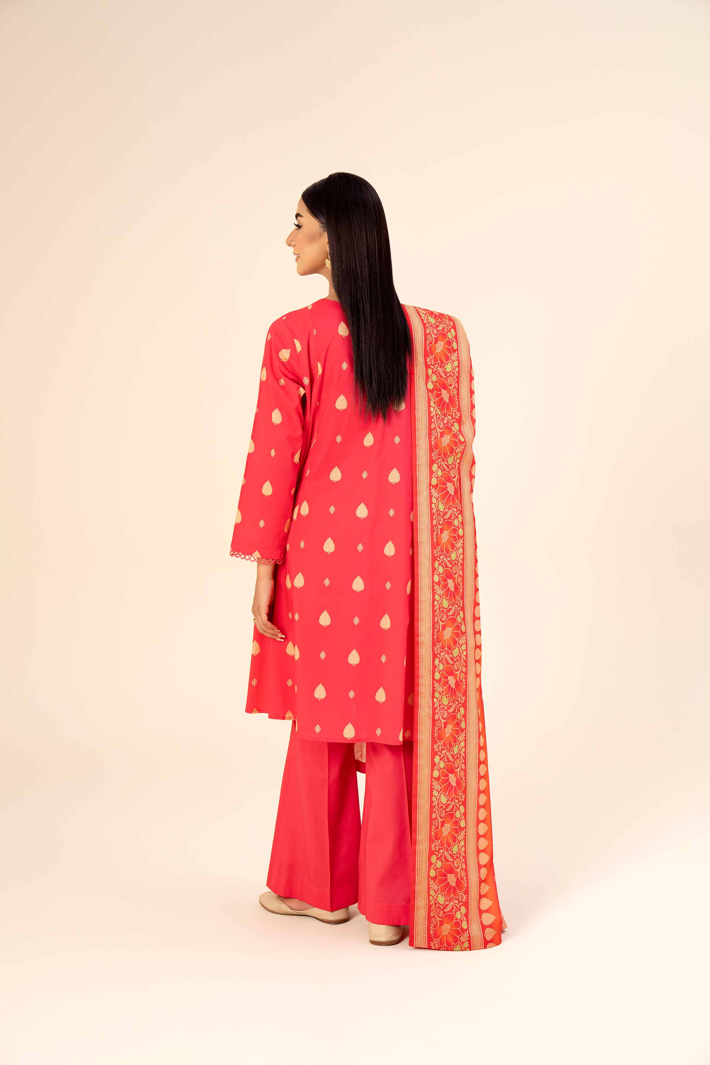 3 Piece - Printed Suit - 42402010