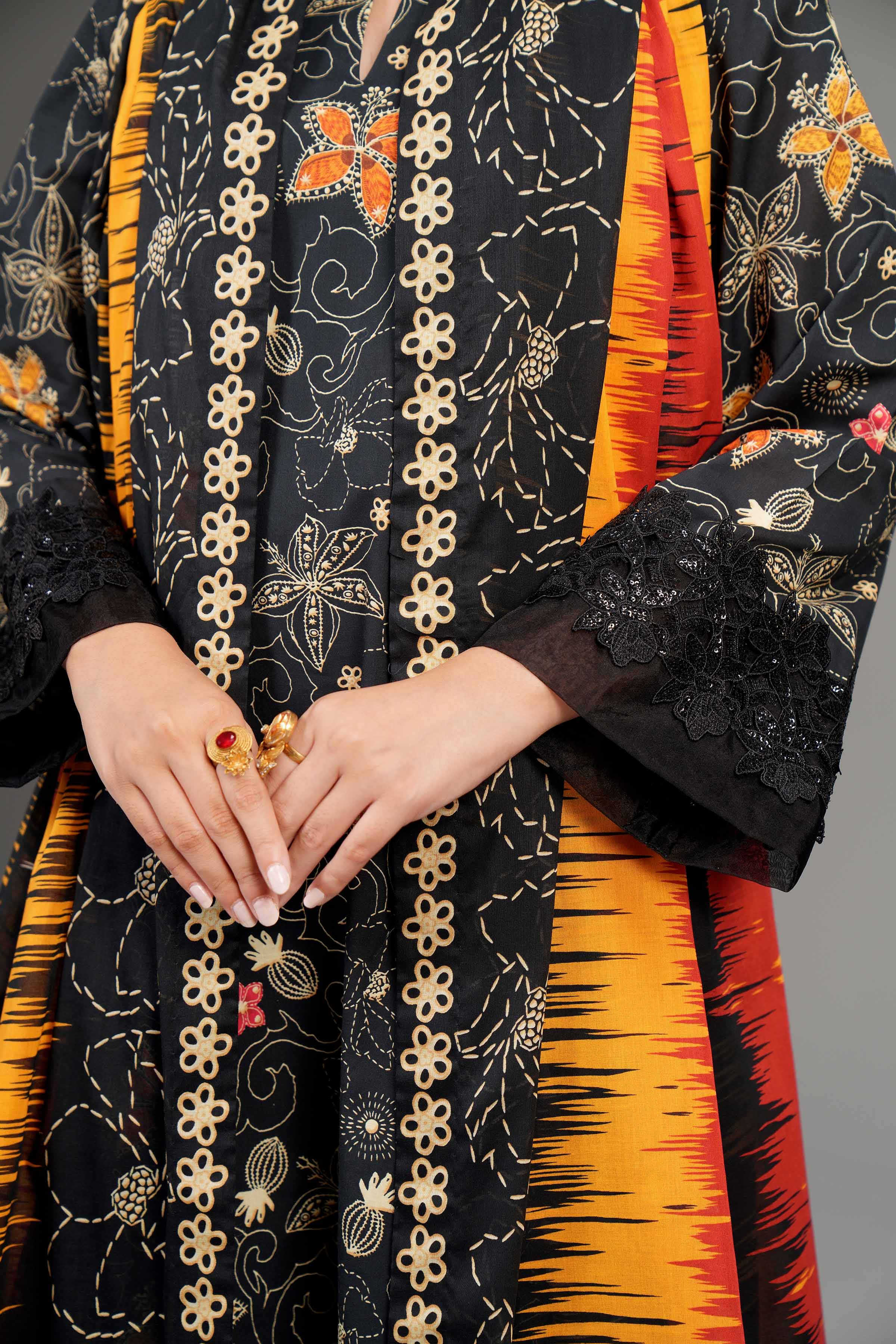 3 Piece - Printed Suit - 42402013