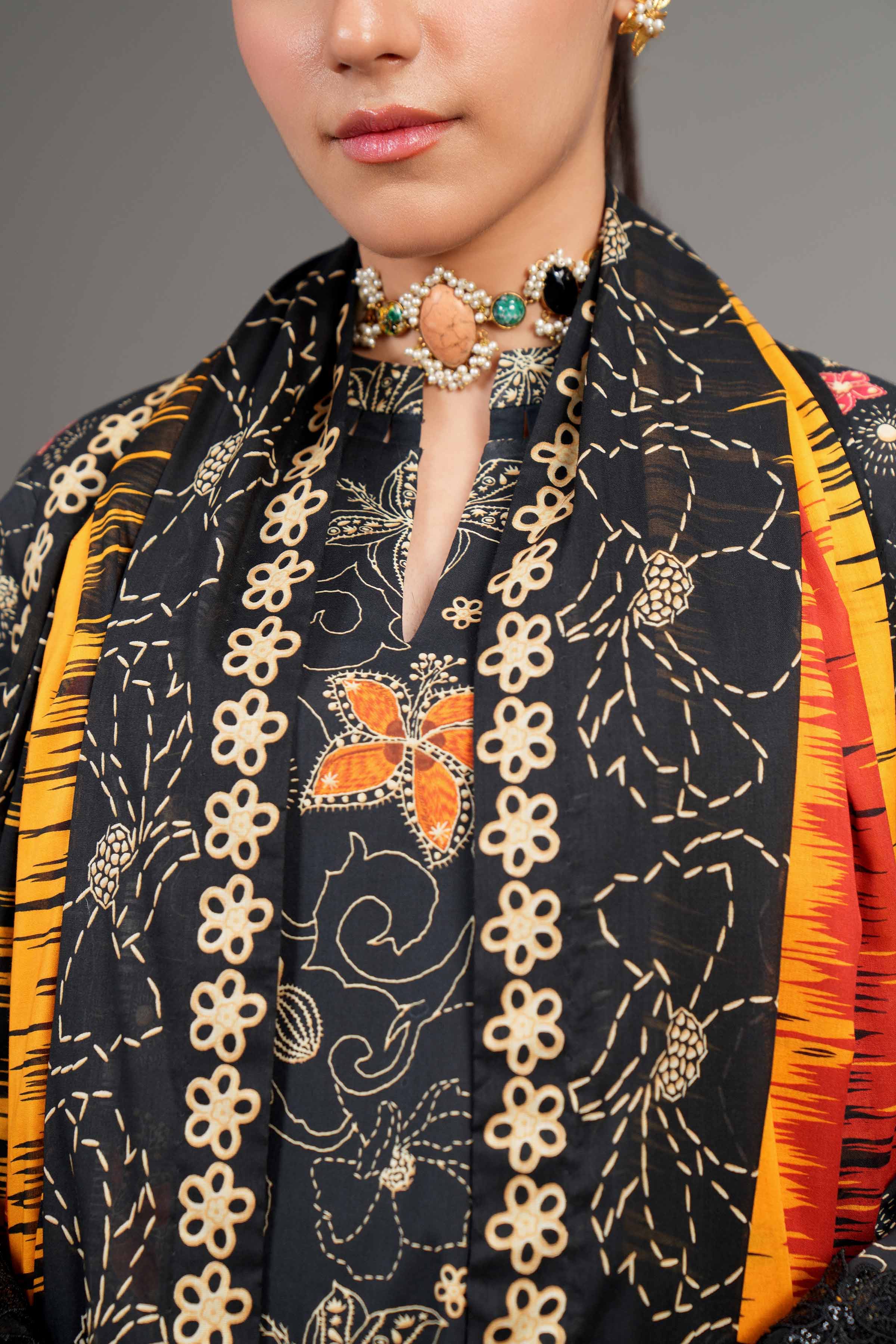 3 Piece - Printed Suit - 42402013
