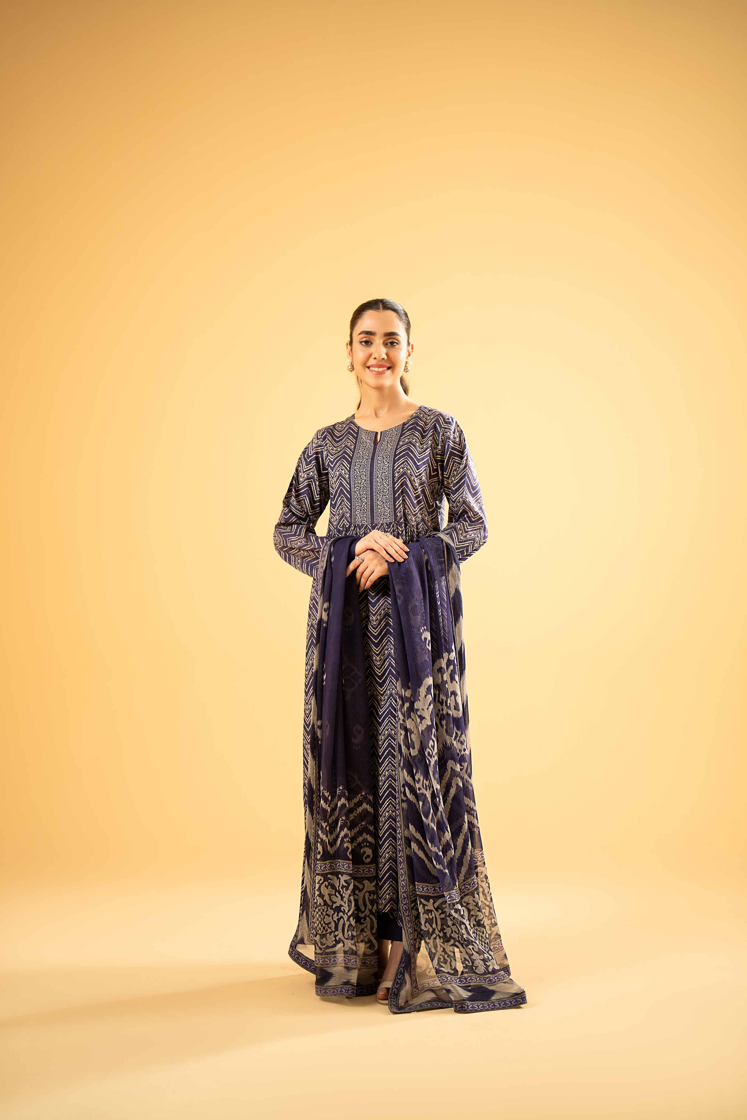 3 Piece - Printed Suit - 42402016
