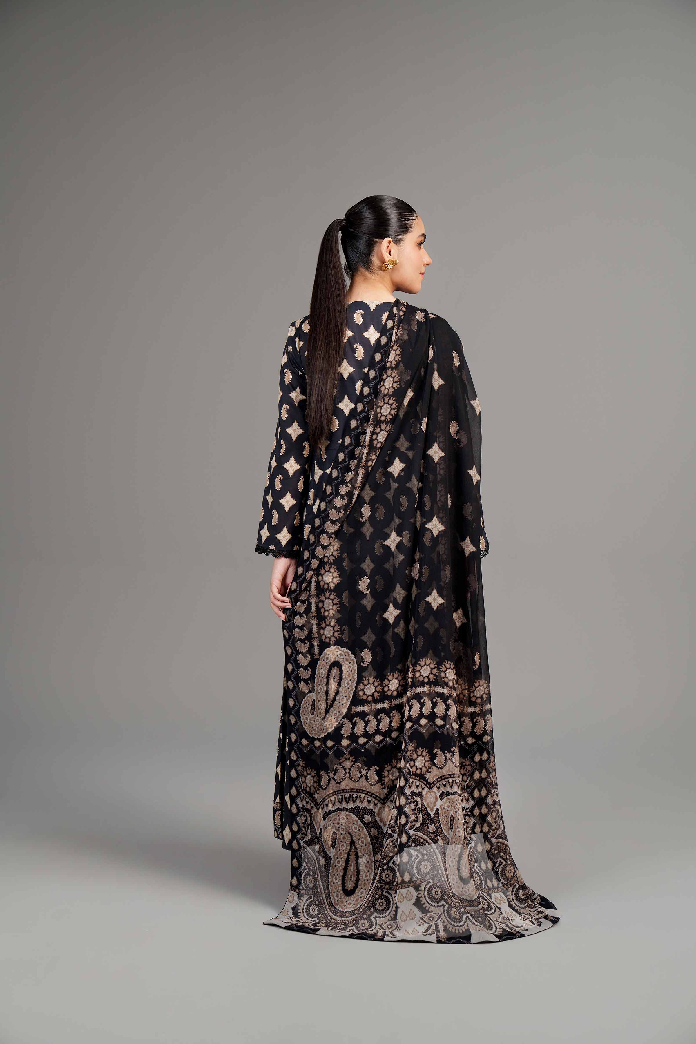 3 Piece - Printed Suit - 42402019