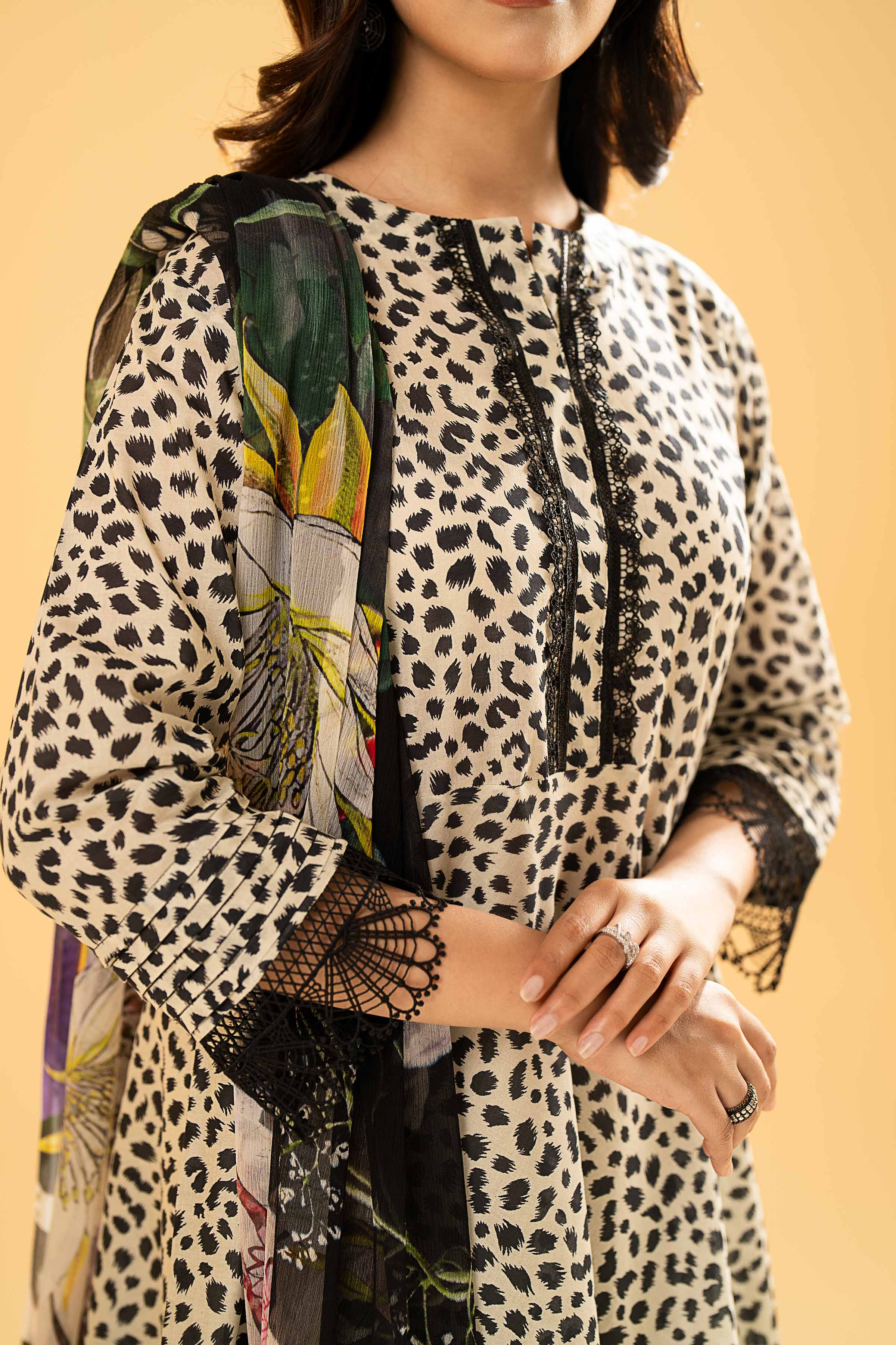 3 Piece - Printed Suit - 42402020