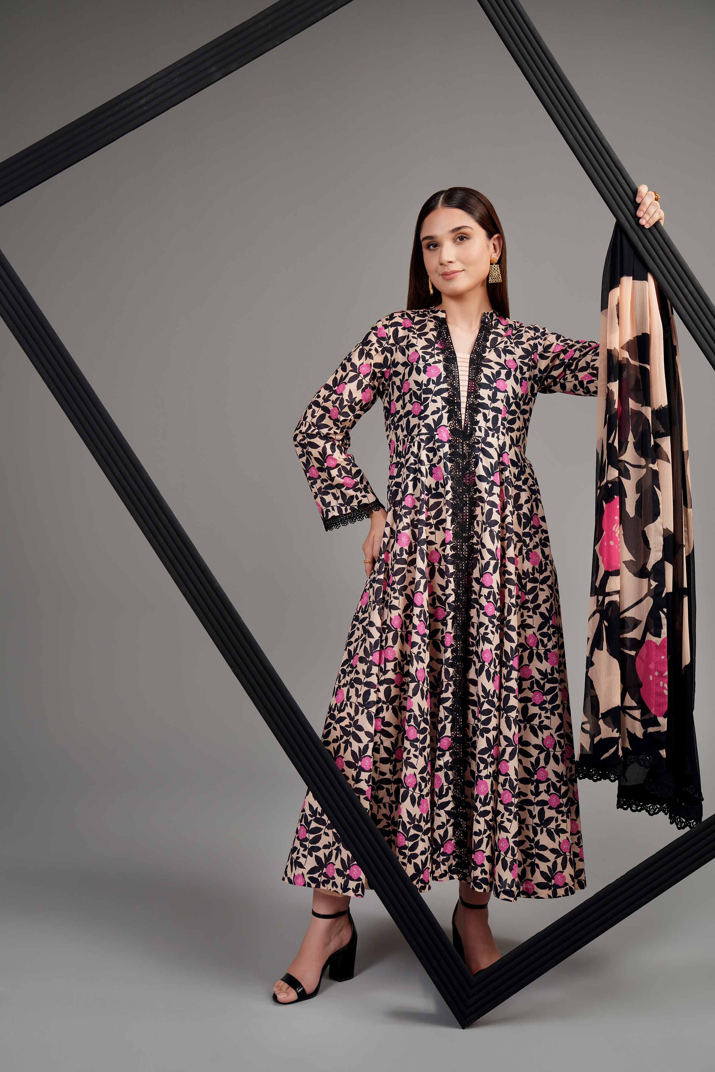 3 Piece - Printed Suit - 42402022
