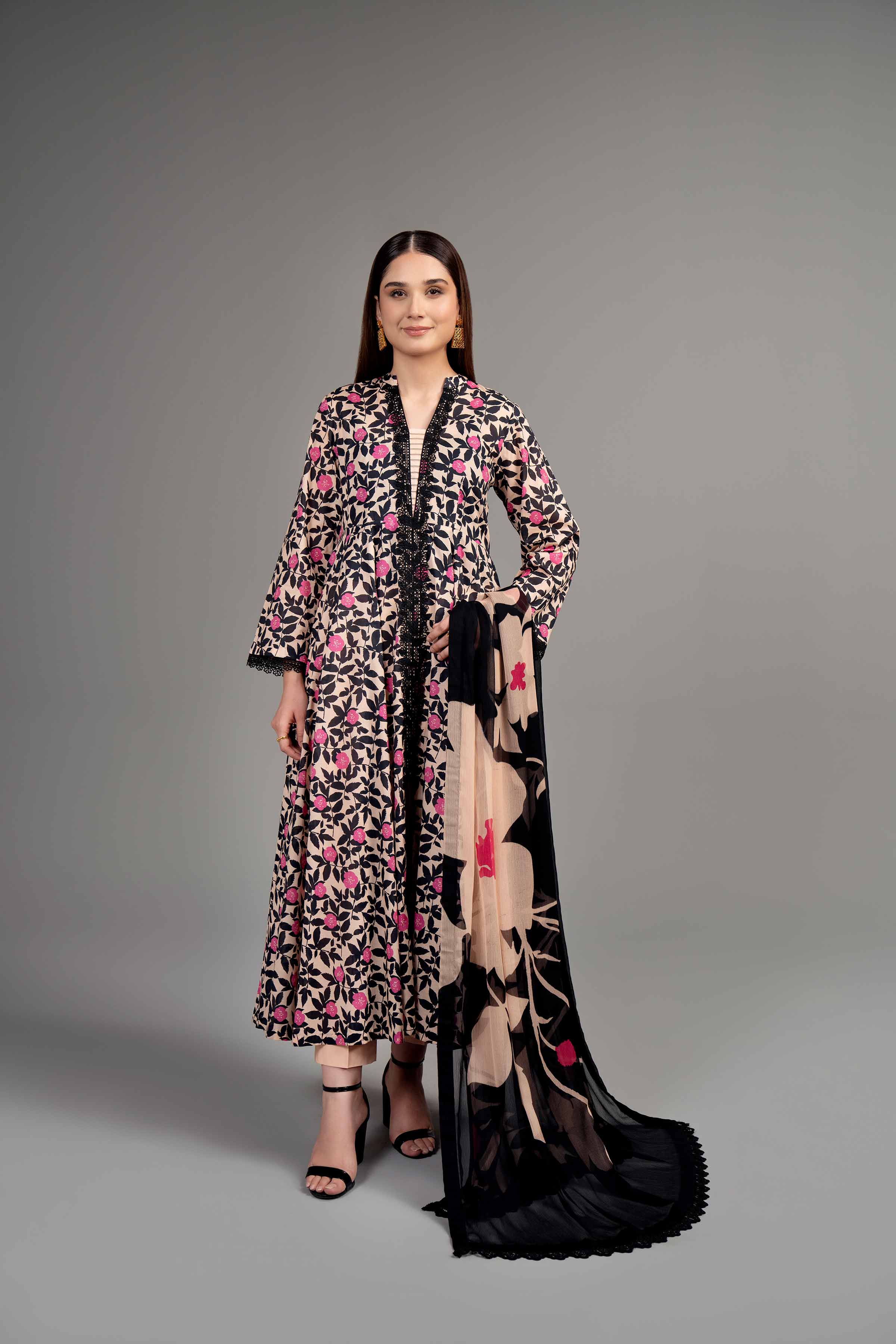 3 Piece - Printed Suit - 42402022