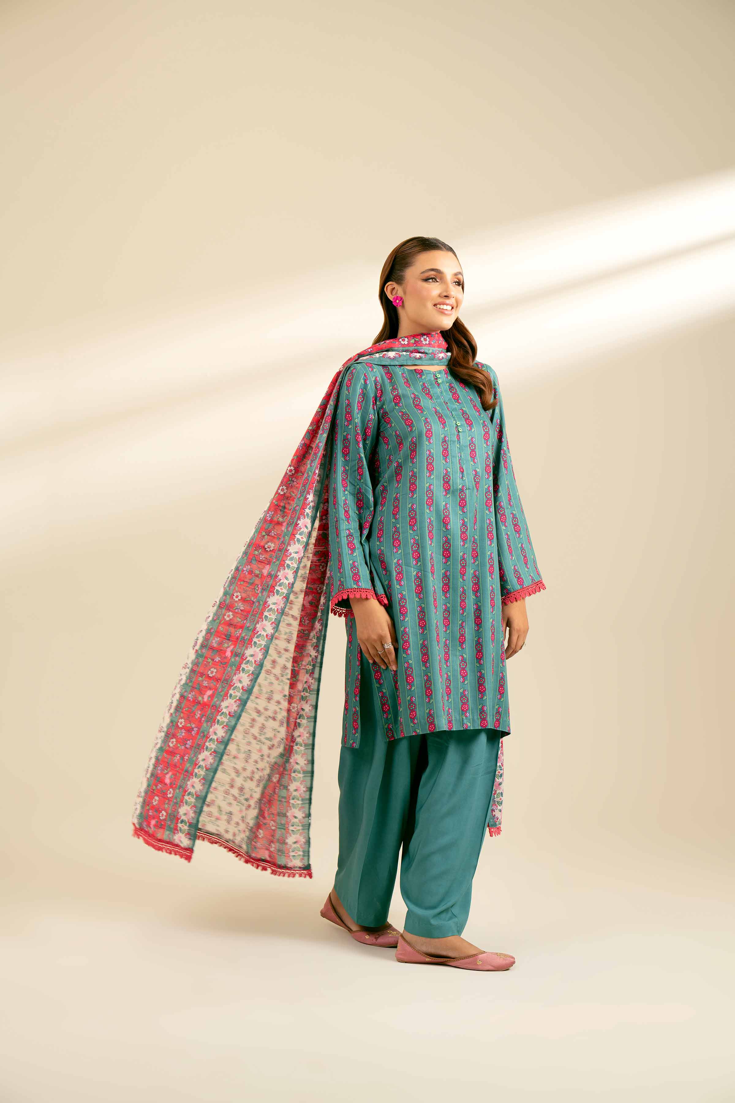 3 Piece - Printed Suit - 42402099