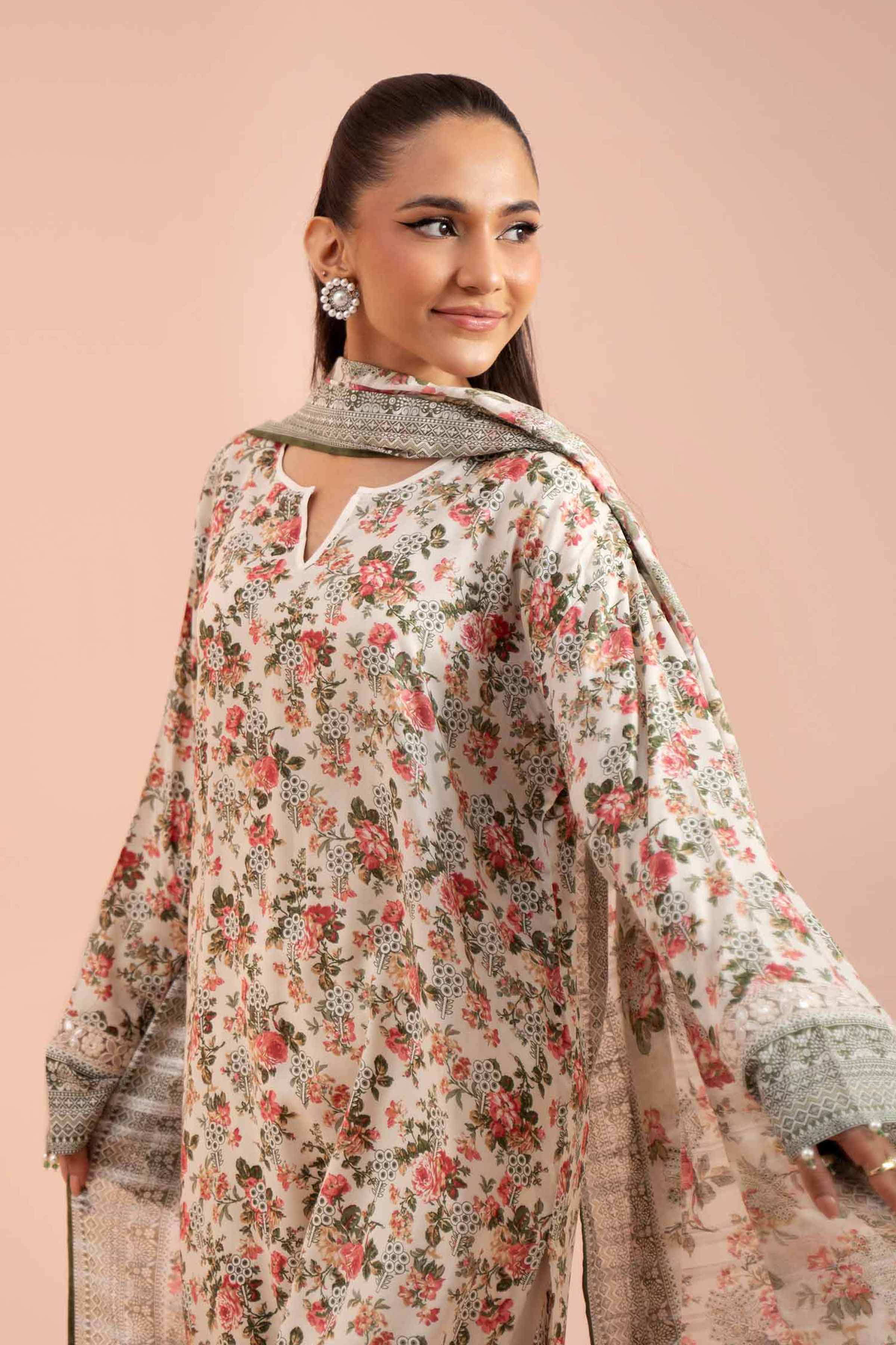 3 Piece - Printed Suit - 42402101