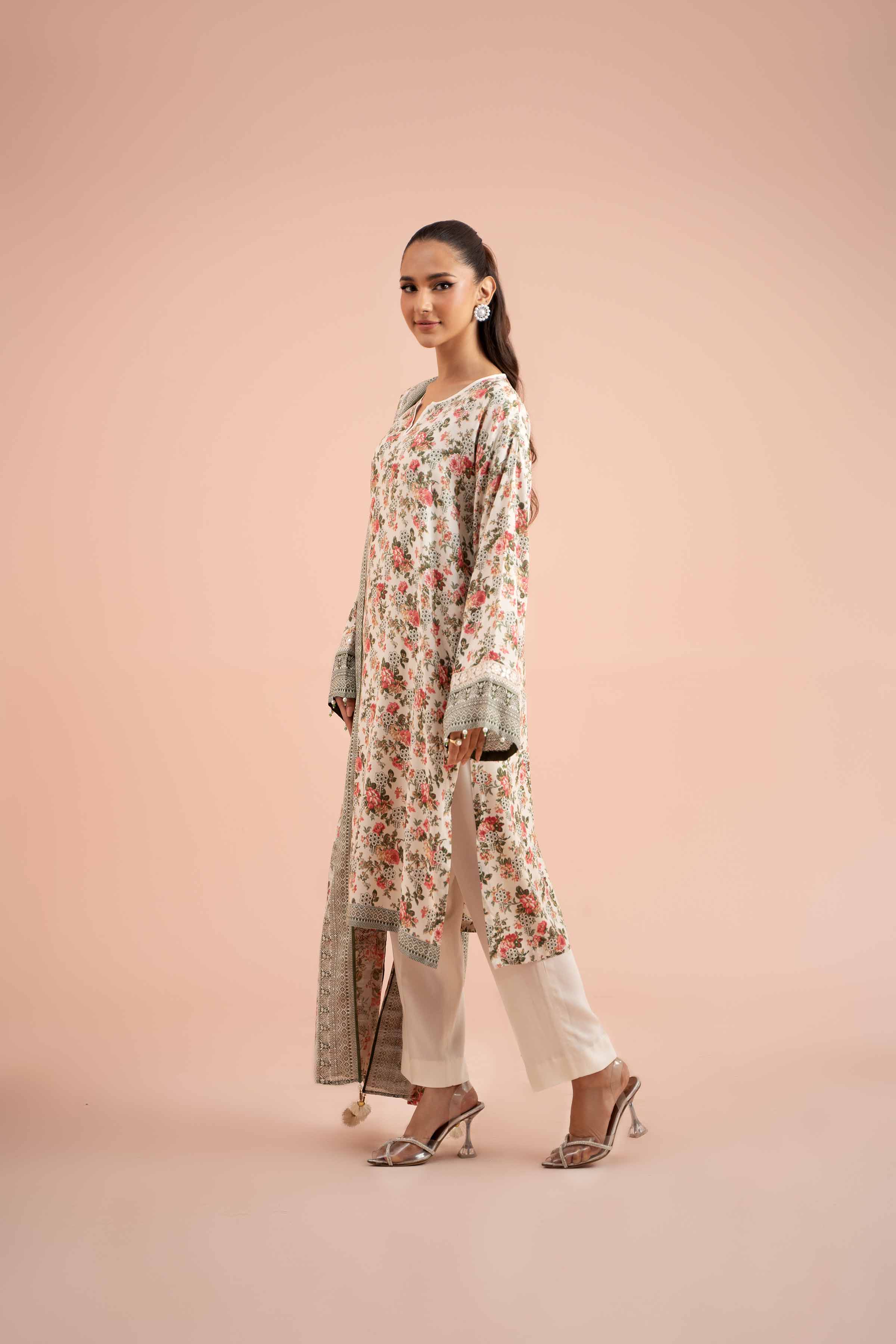 3 Piece - Printed Suit - 42402101