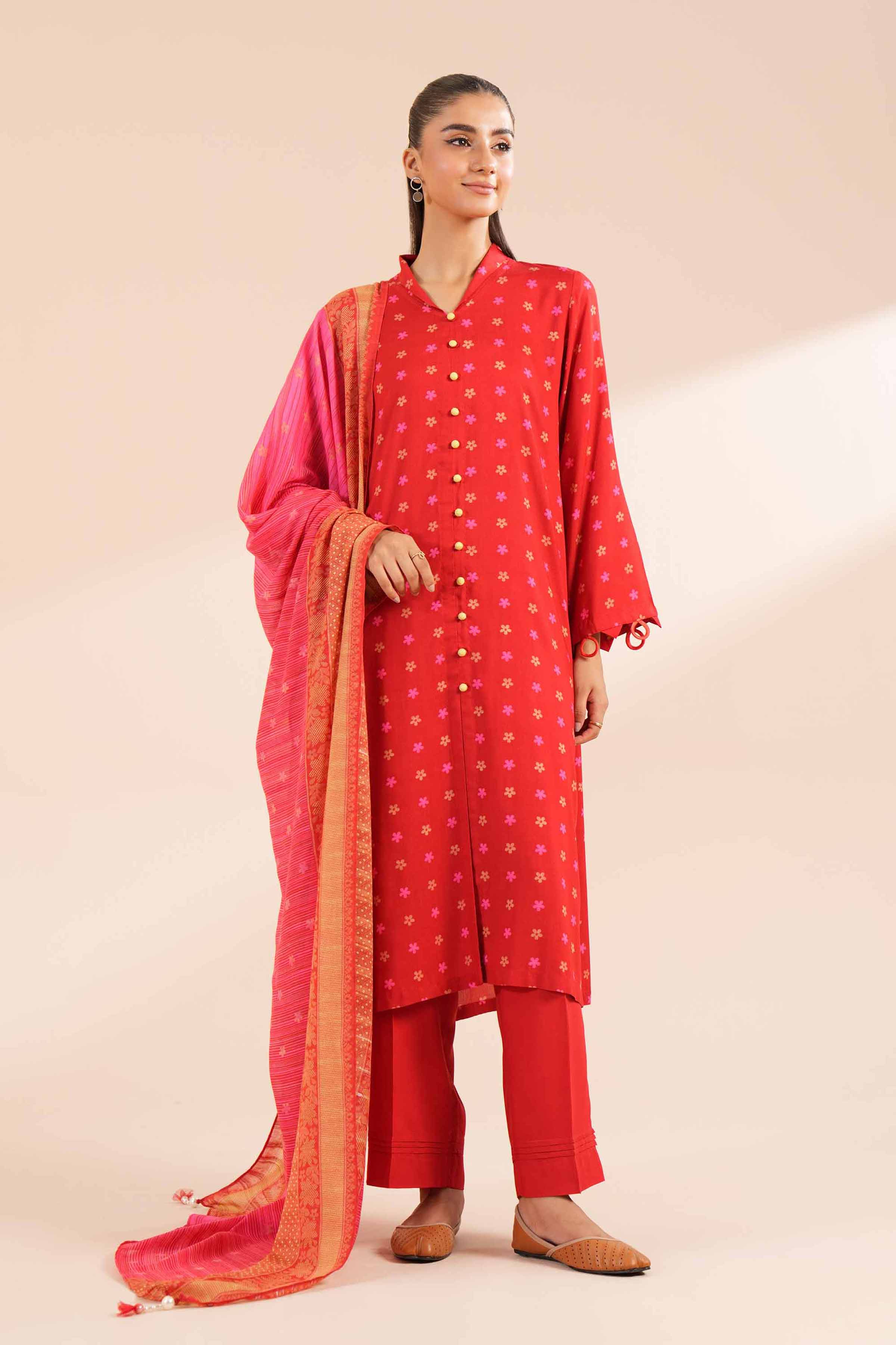 3 Piece - Printed Suit - 42402102