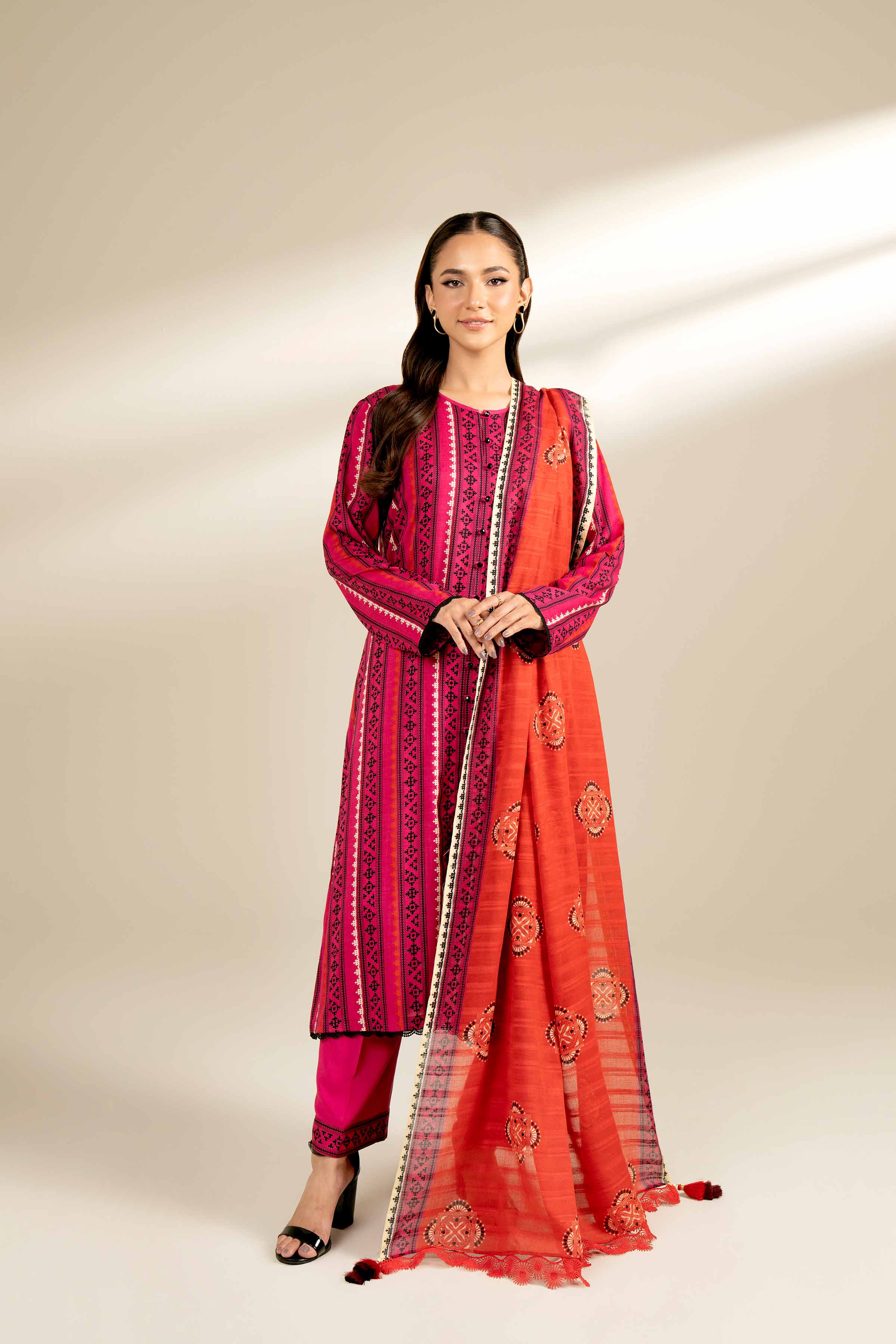 3 Piece - Printed Suit - 42402109