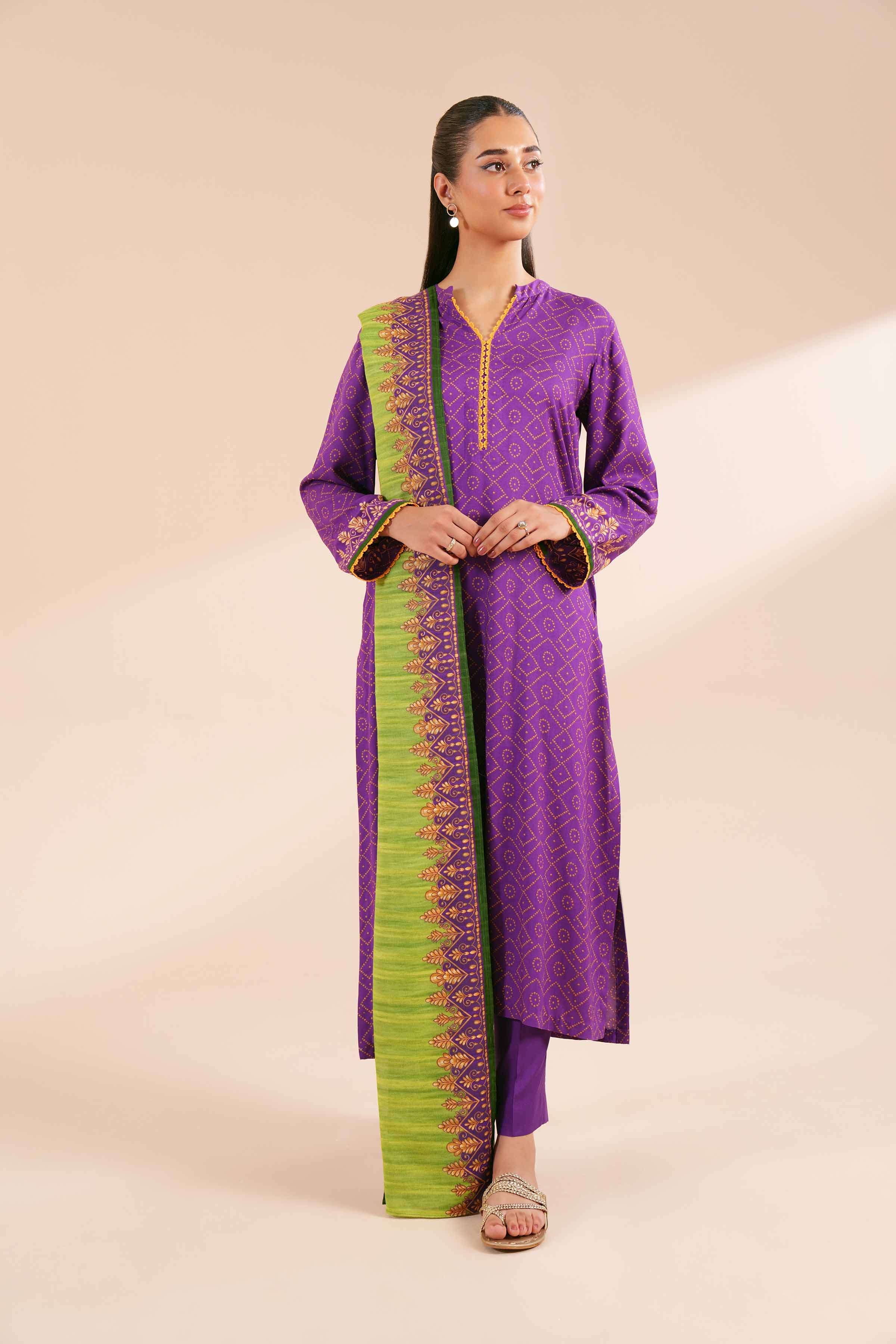 3 Piece - Printed Suit - 42402110