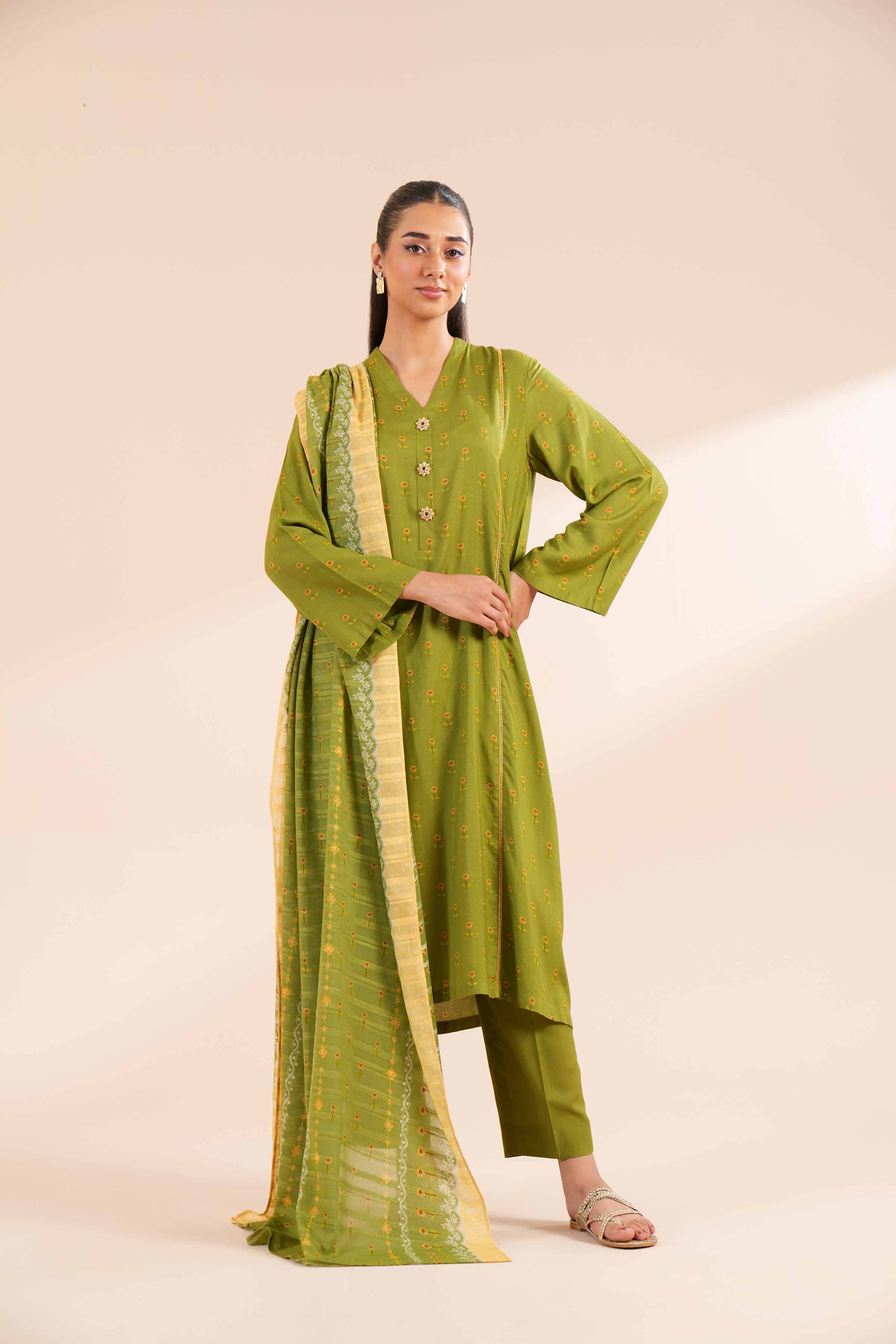3 Piece - Printed Suit - 42402113