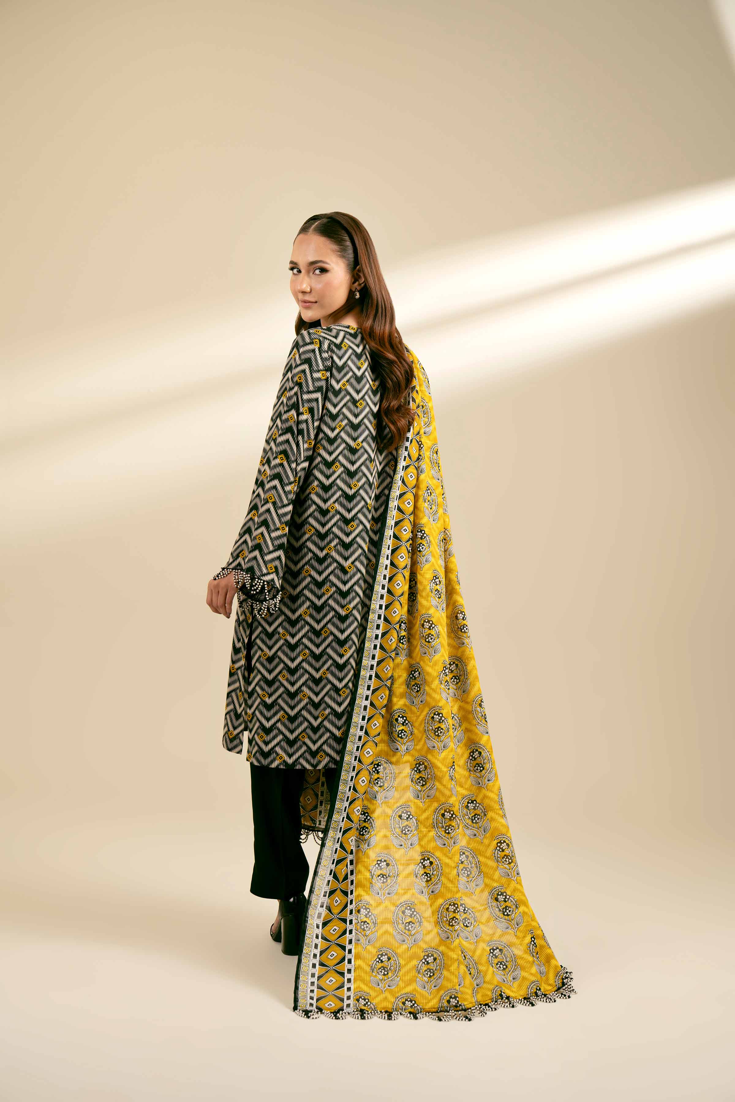 3 Piece - Printed Suit - 42402118
