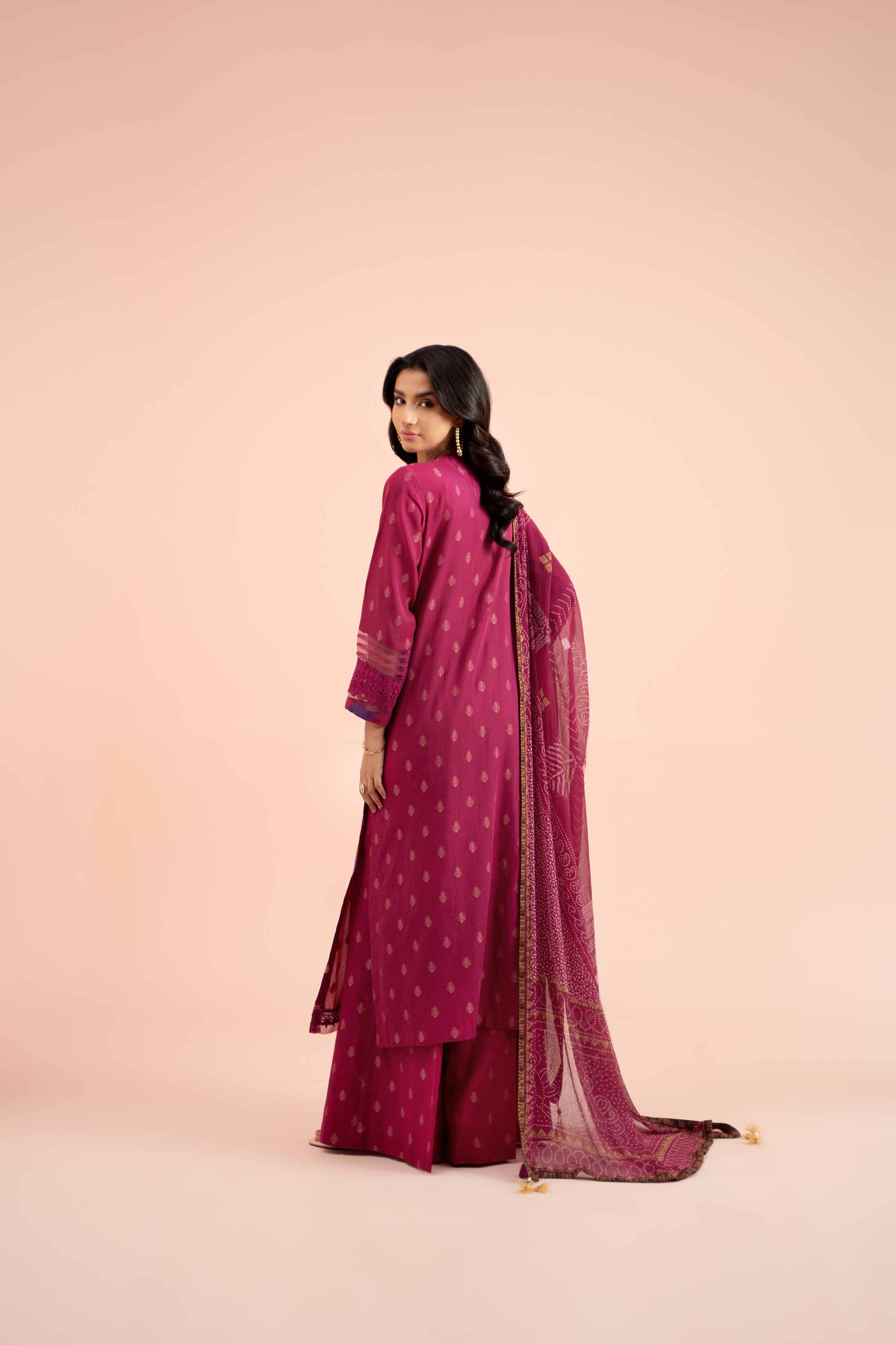 3 Piece - Jacquard Suit - 42402121