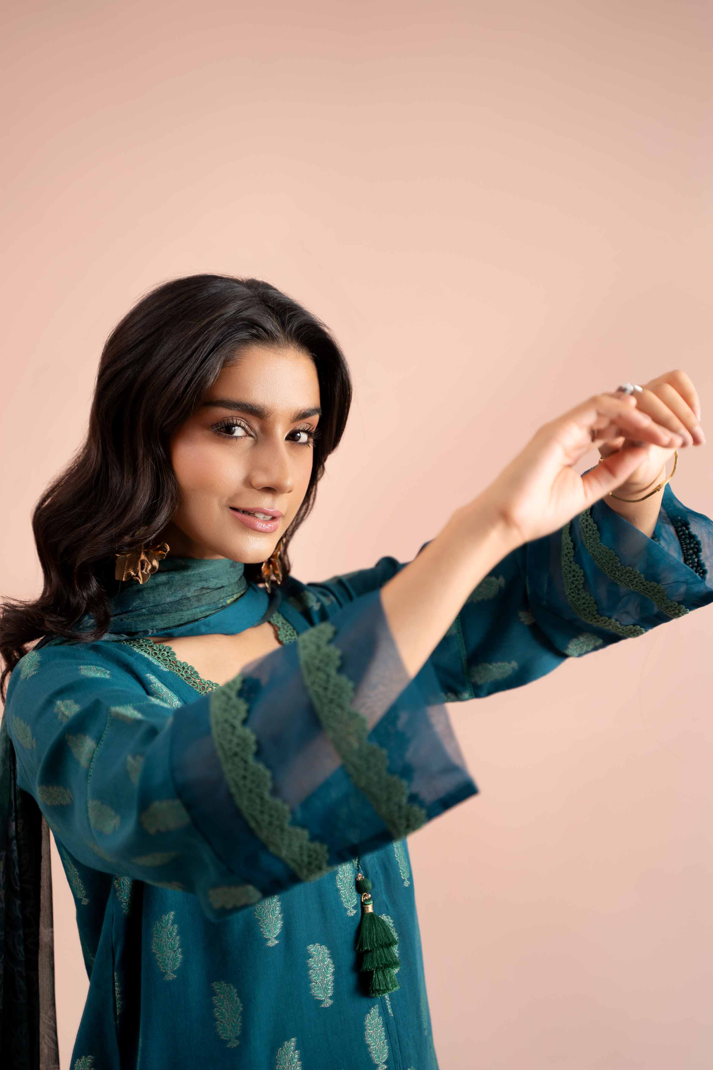 3 Piece - Jacquard Suit - 42402123