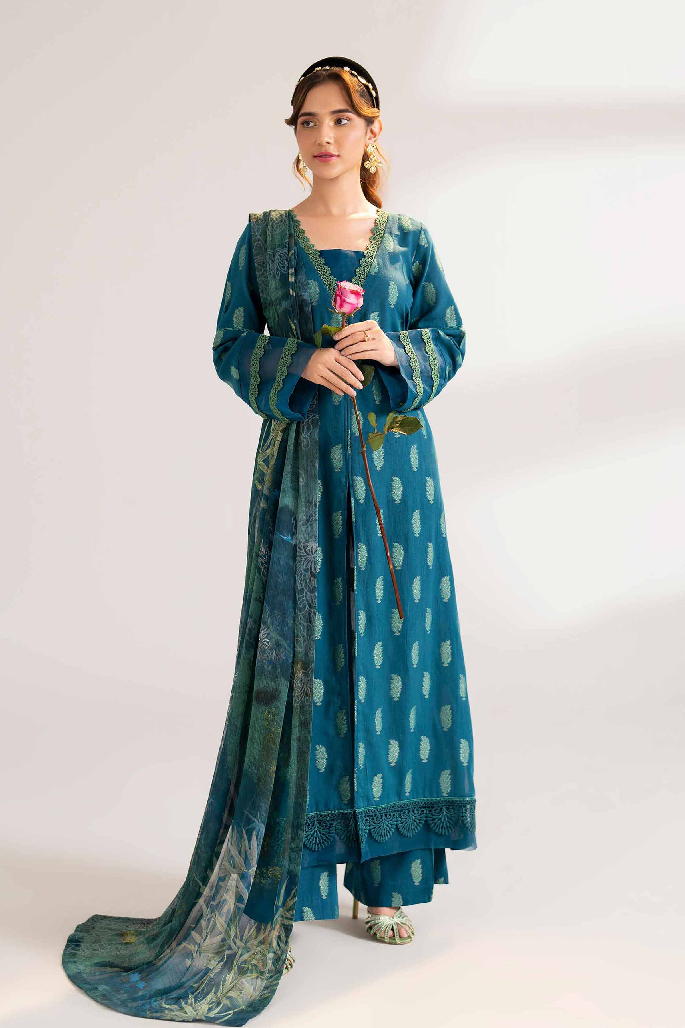 3 Piece - Jacquard Suit - 42402123