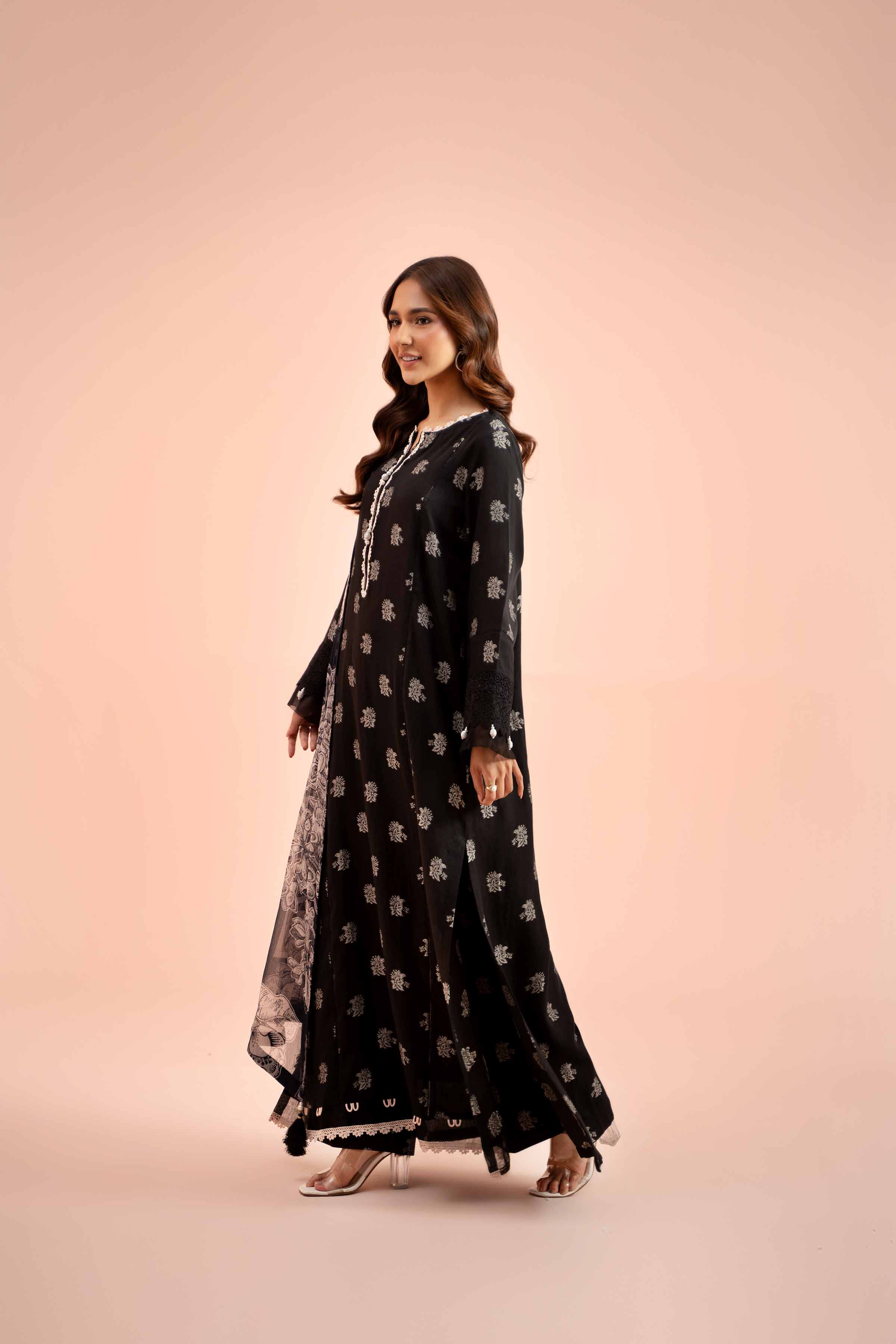3 Piece - Jacquard Suit - 42402126
