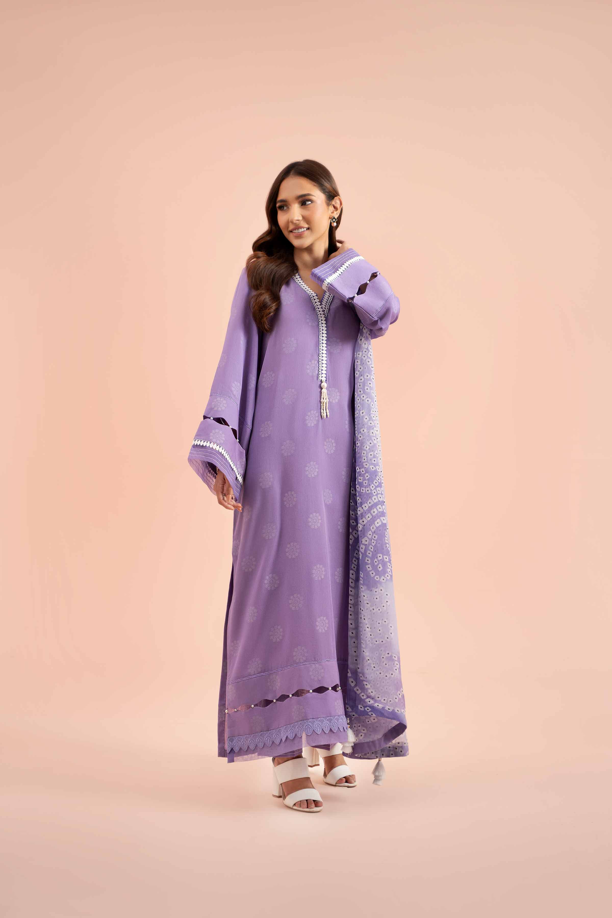 3 Piece - Jacquard Suit - 42402127