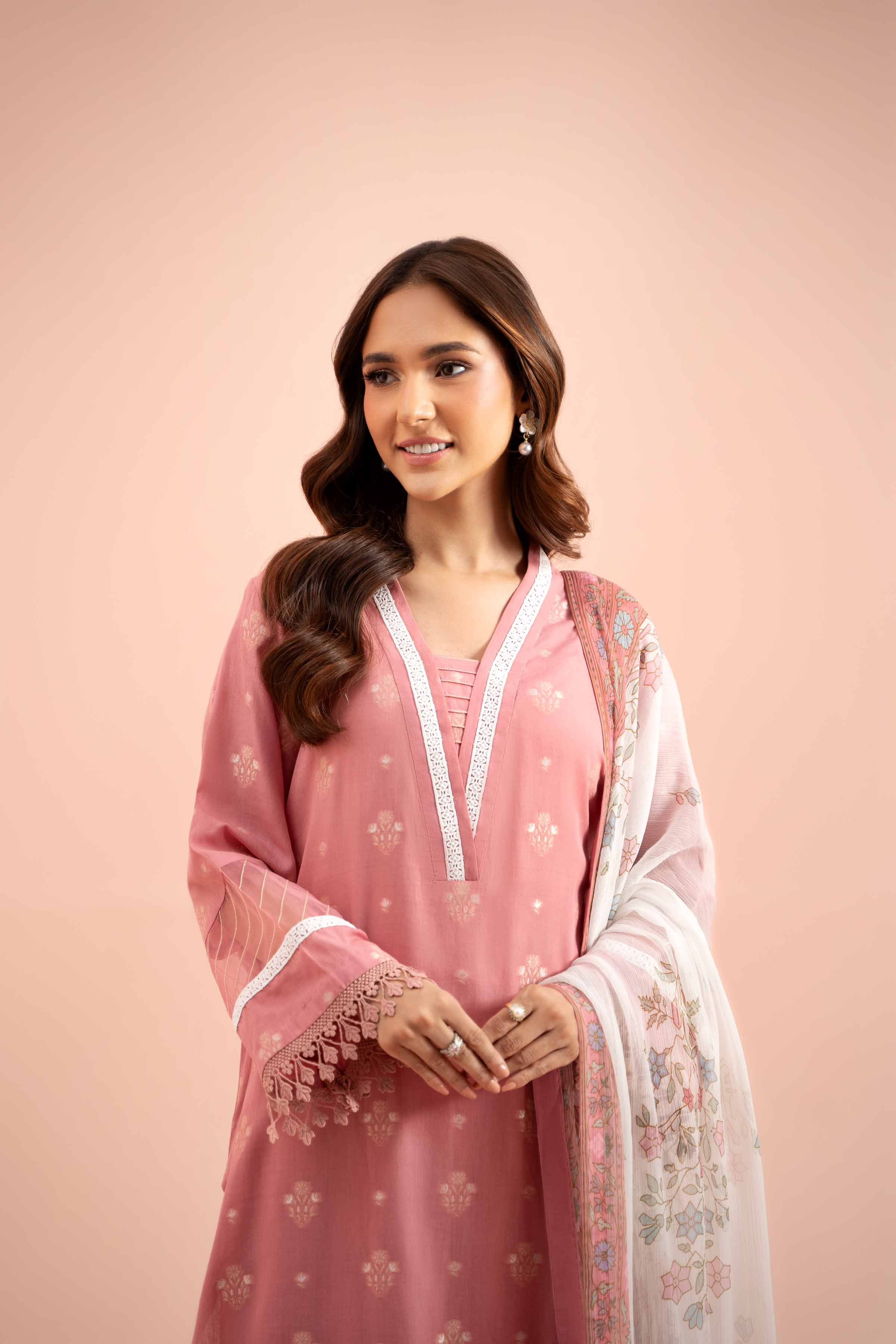 3 Piece - Jacquard Suit - 42402128