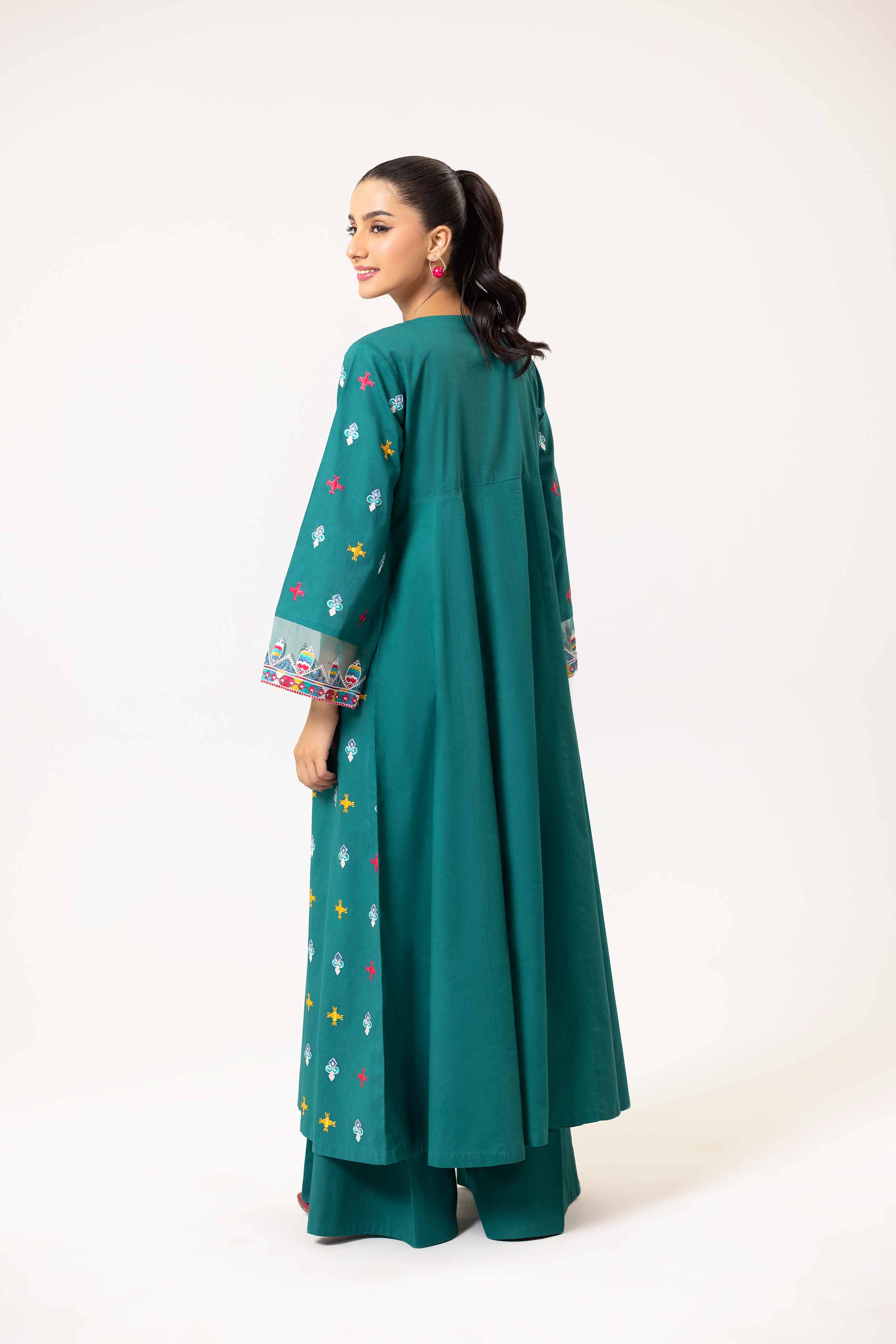 2 Piece - Dyed Embroidered Suit - 42402139