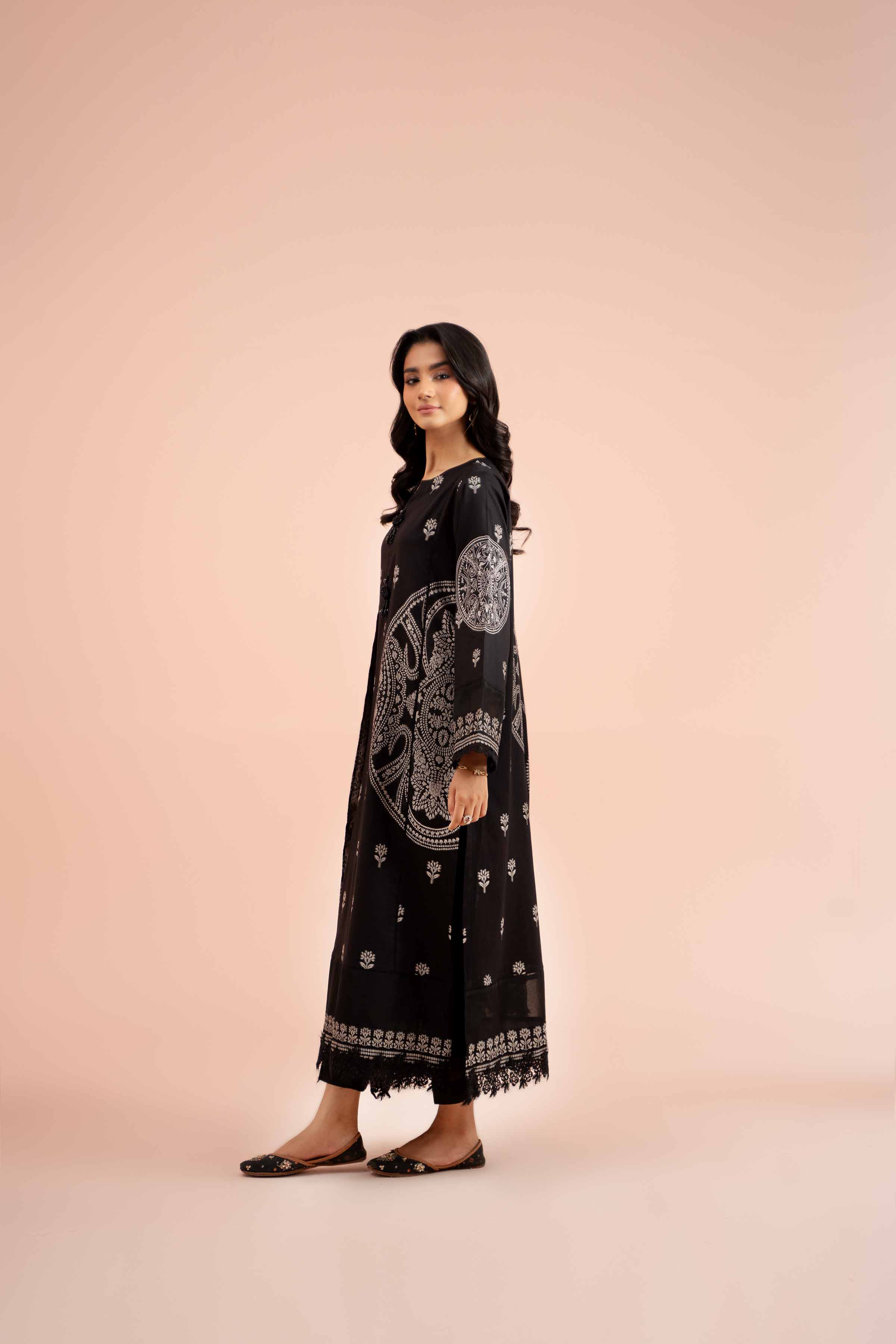 2 Piece - Jacquard Embroidered Suit - 42402154