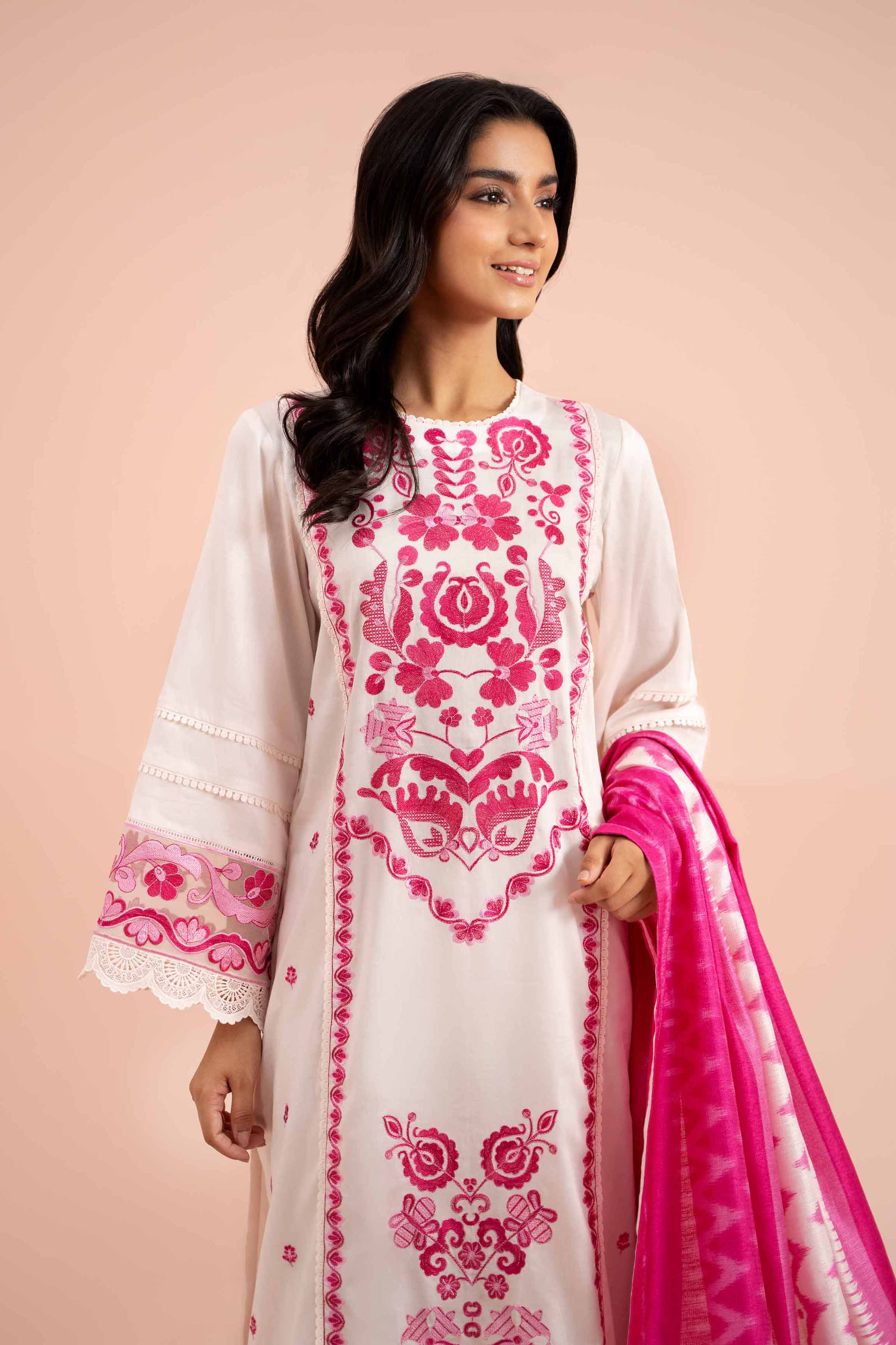 3 Piece - Embroidered Suit - 42402179
