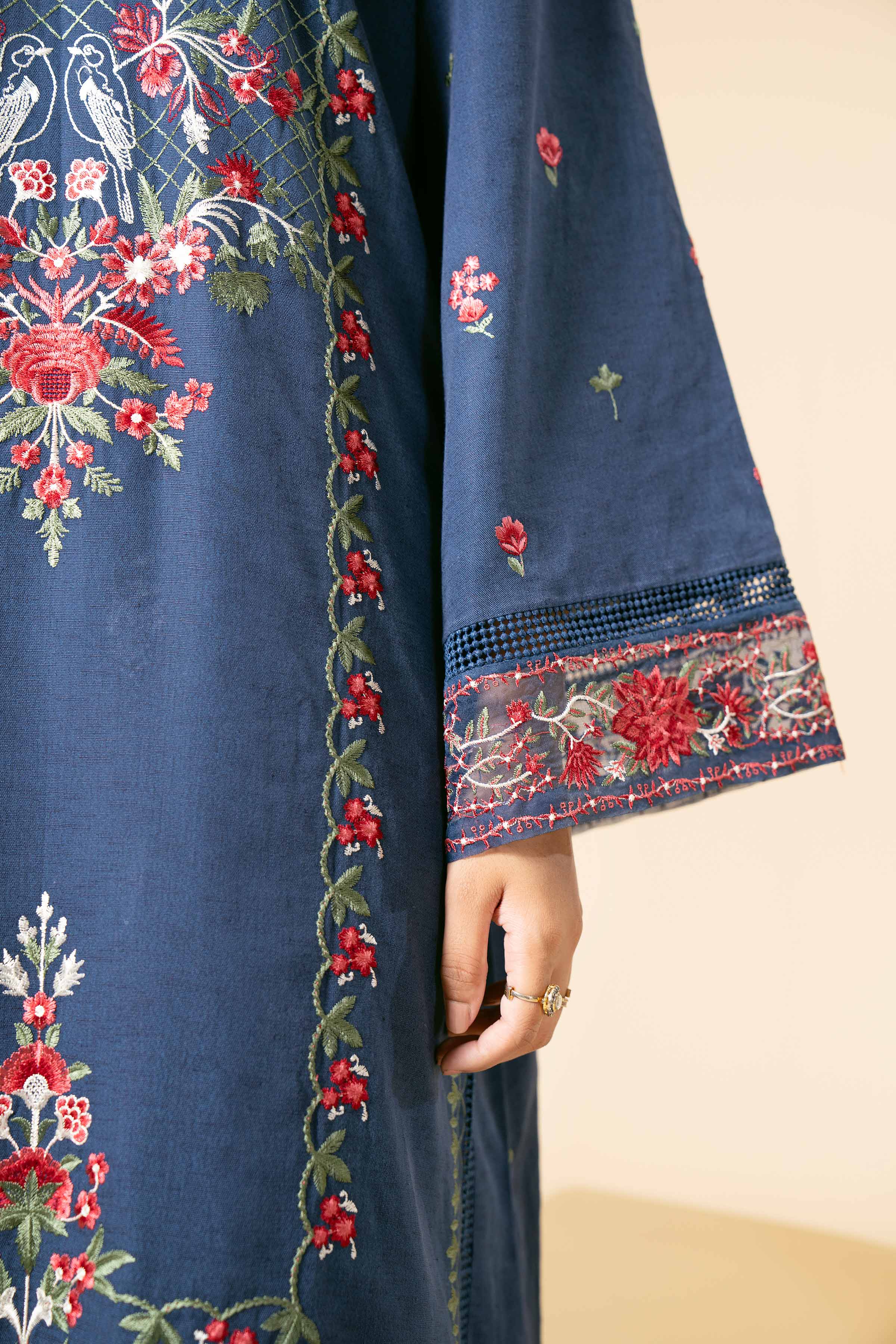 3 Piece - Embroidered Suit - 42404262
