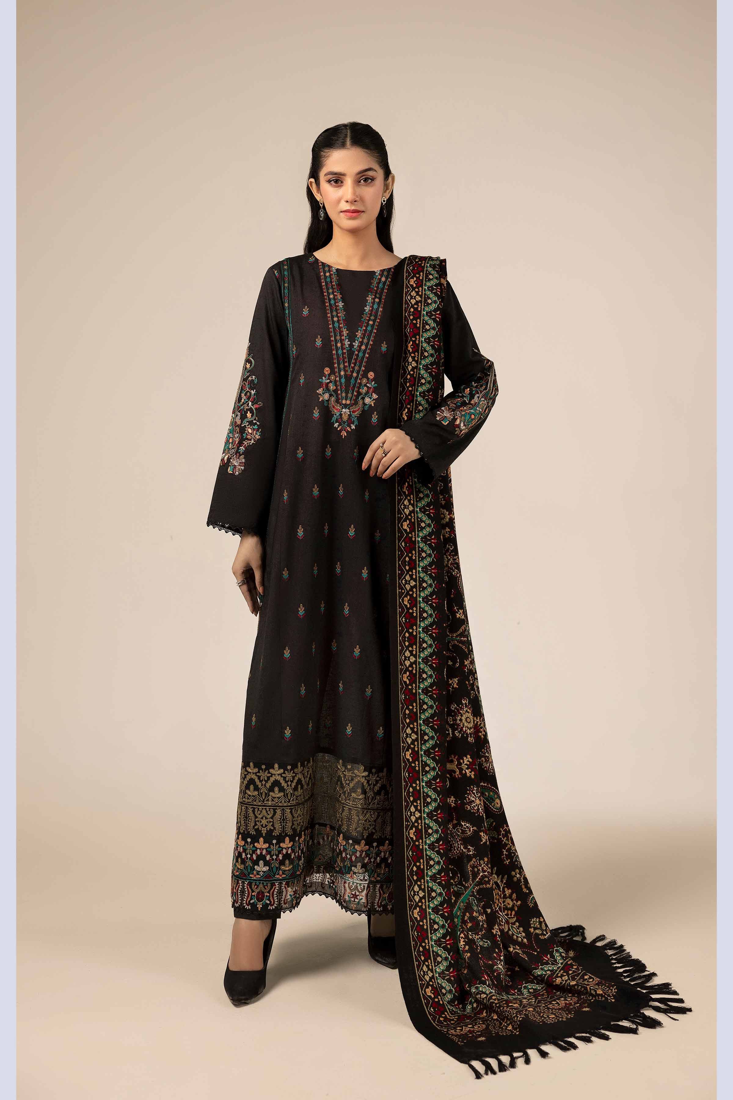 3 Piece - Embroidered Suit - 42404273