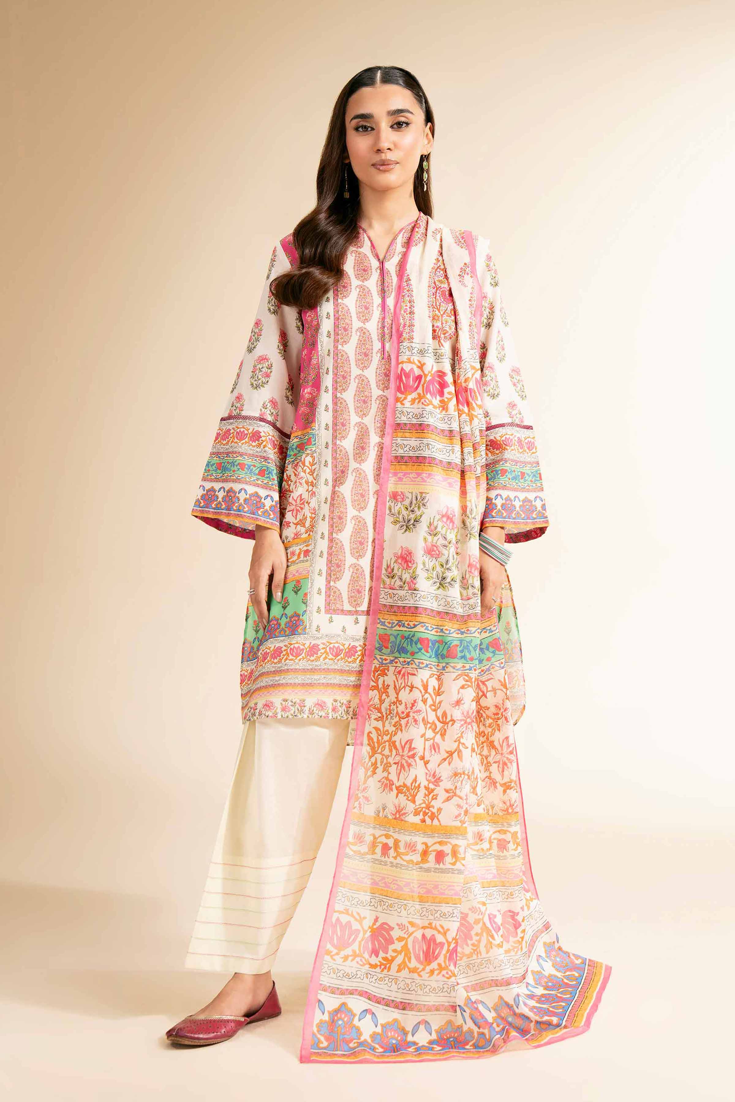 3 Piece - Digital Printed Suit - 42501206
