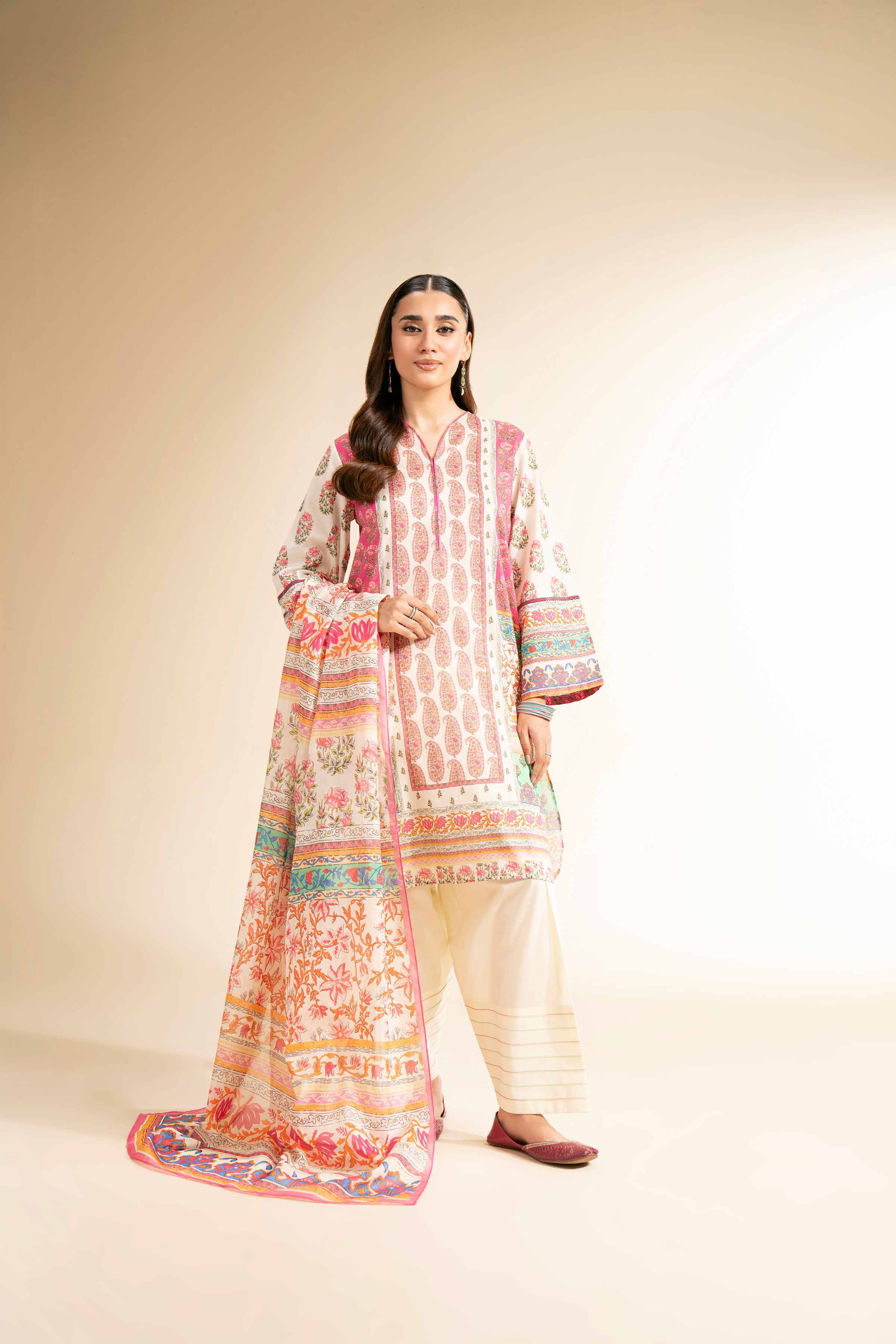 3 Piece - Digital Printed Suit - 42501206