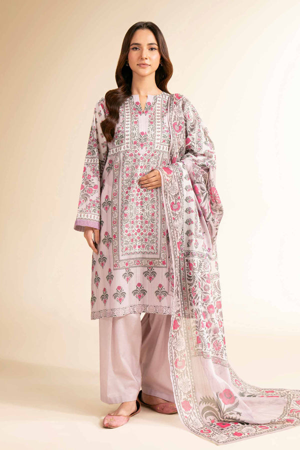 3 Piece - Digital Printed Suit - 42501208