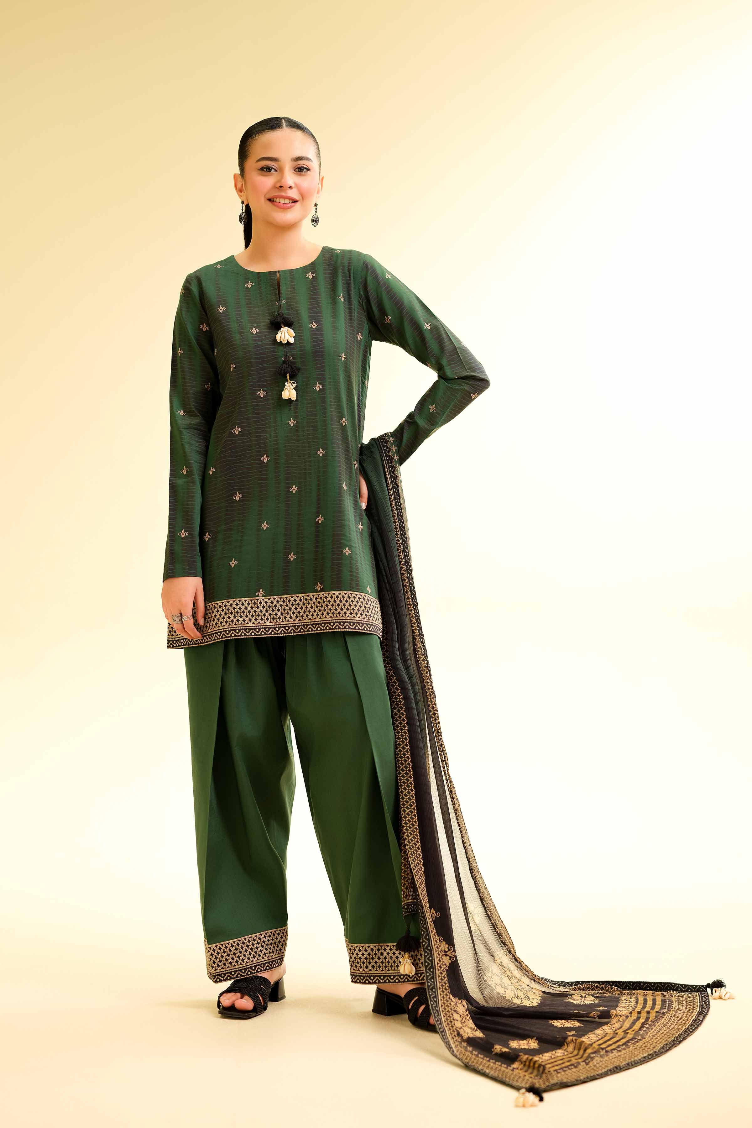 3 Piece - Printed Suit - 42501231