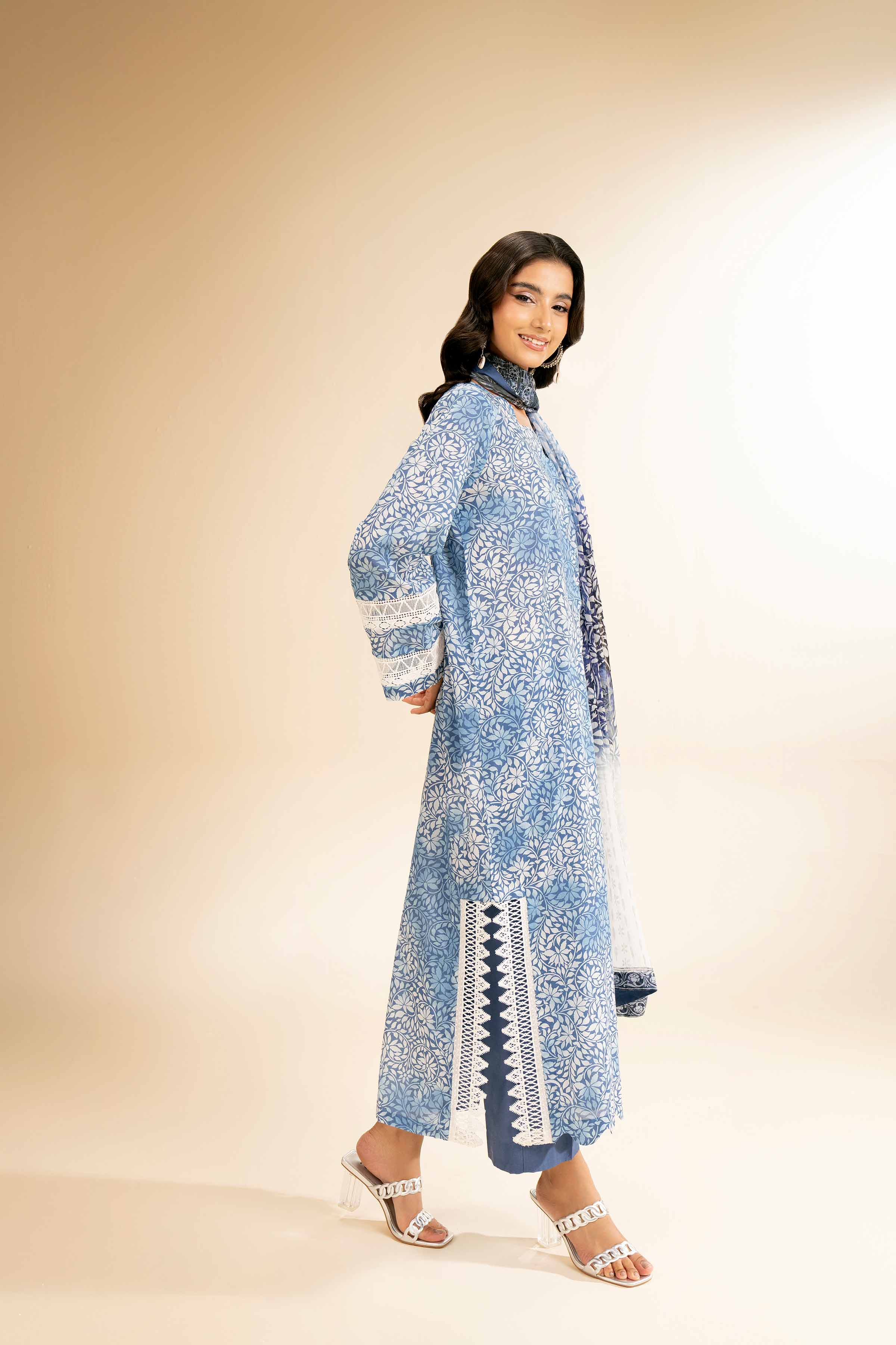 2 Piece - Printed With Laces Suit - 42501271