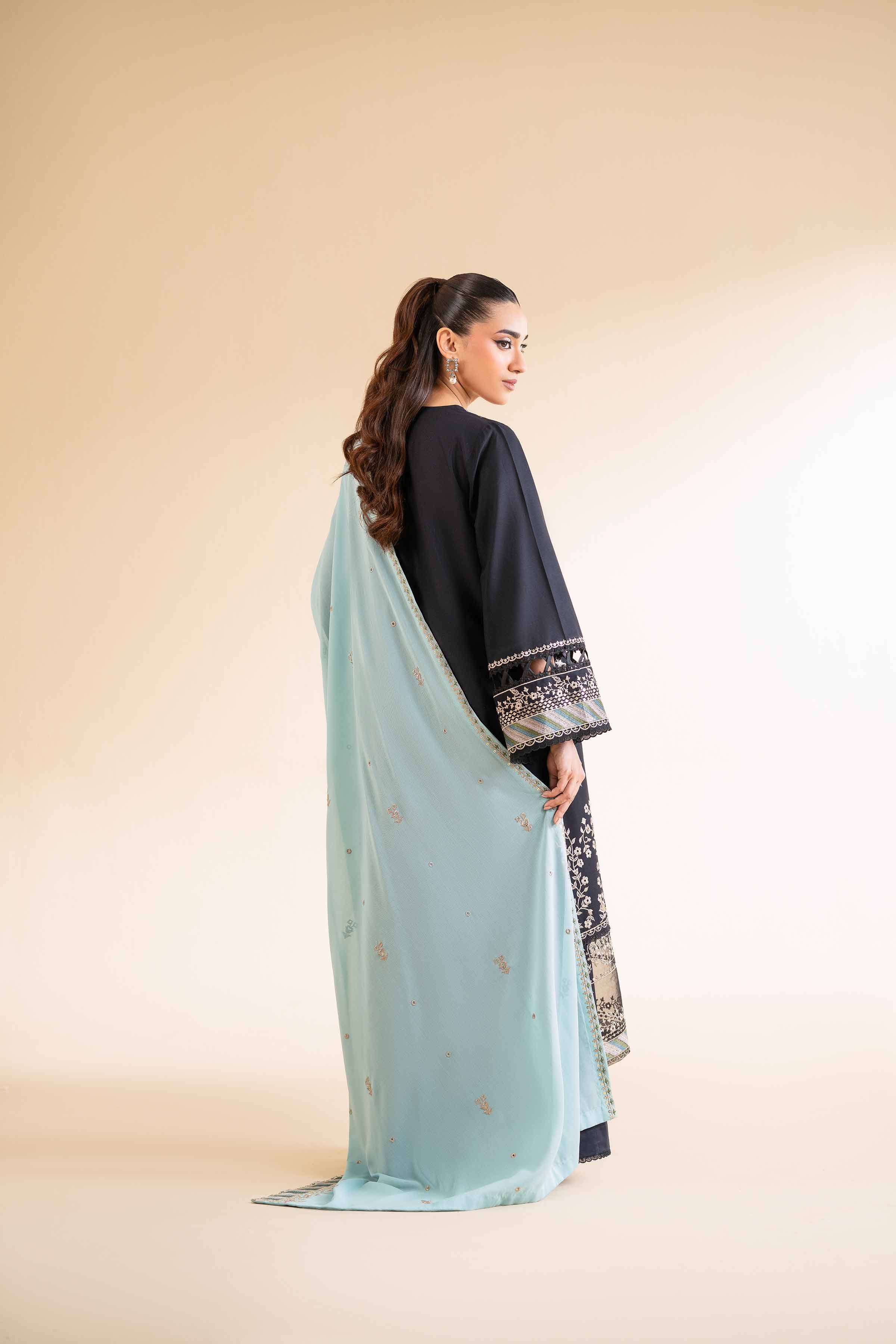 3 Piece - Dyed Embroidered Suit - 42501355