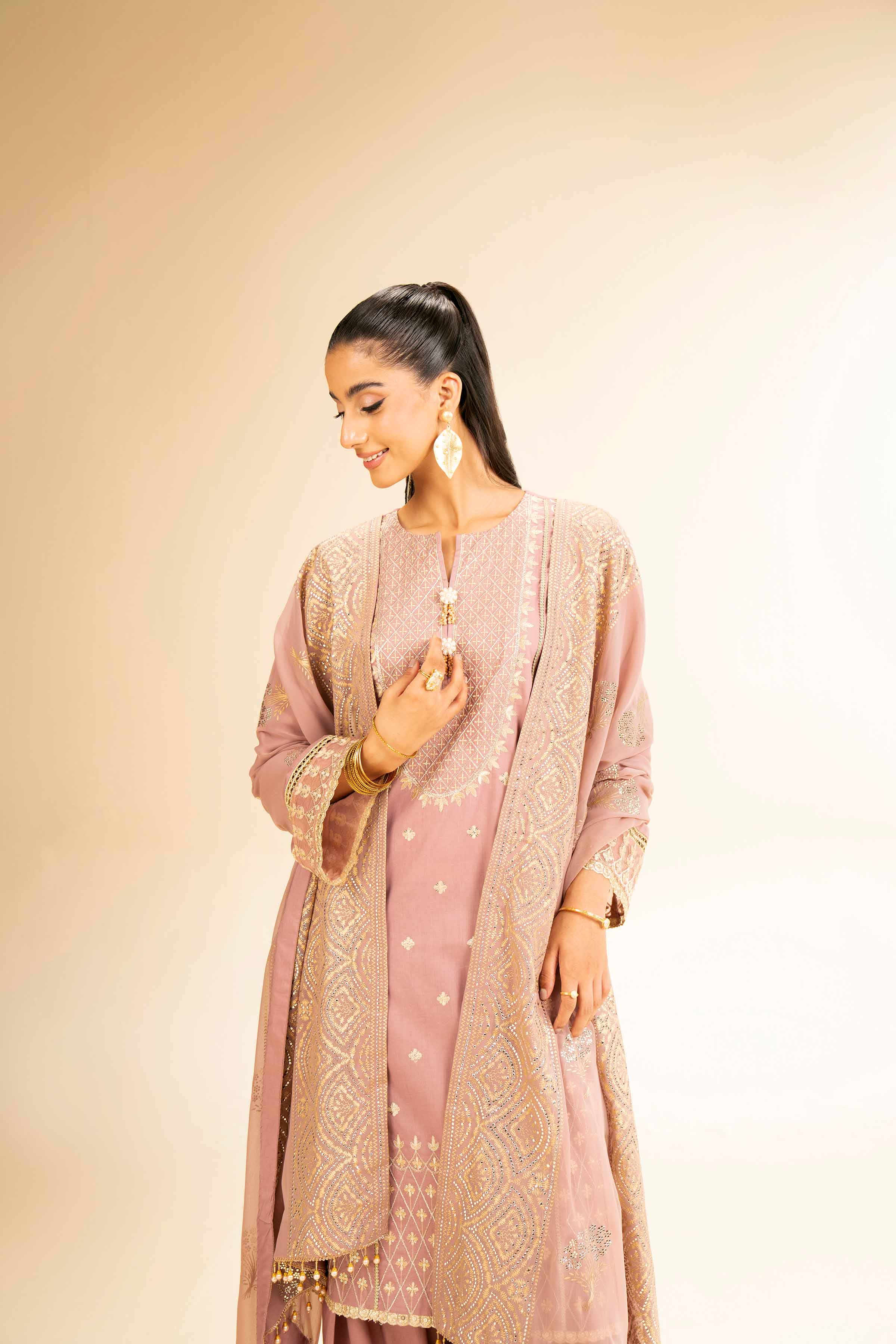 3 Piece - Embellished Suit - 42501375