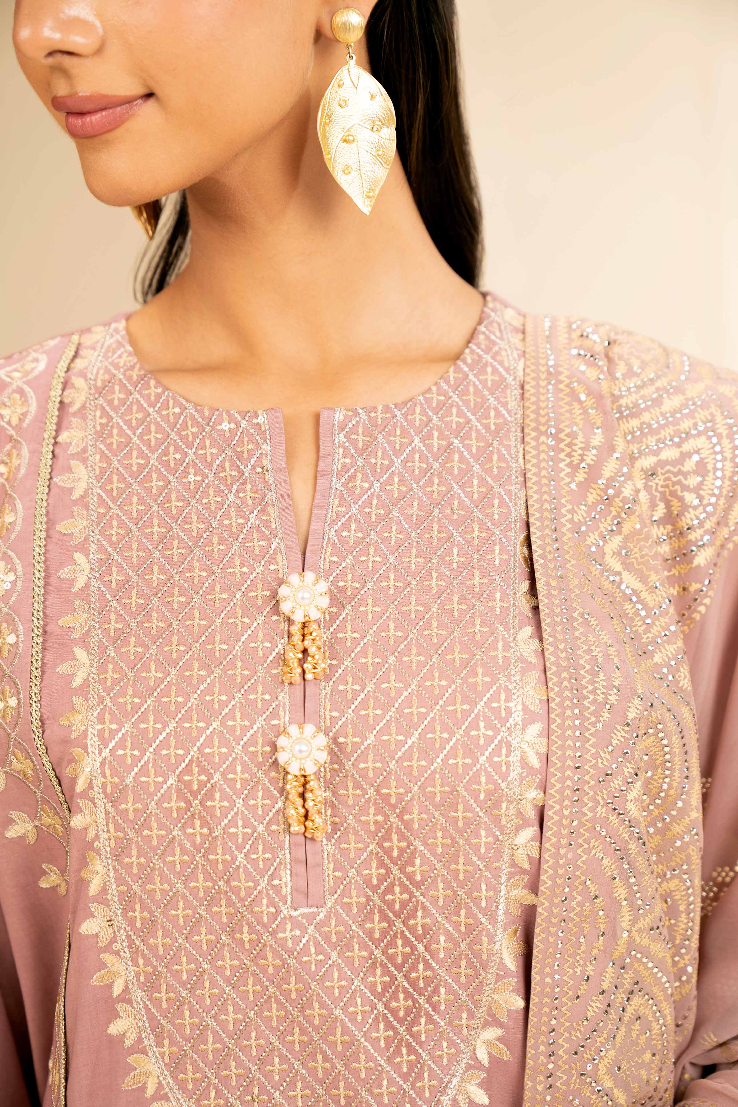 3 Piece - Embellished Suit - 42501375