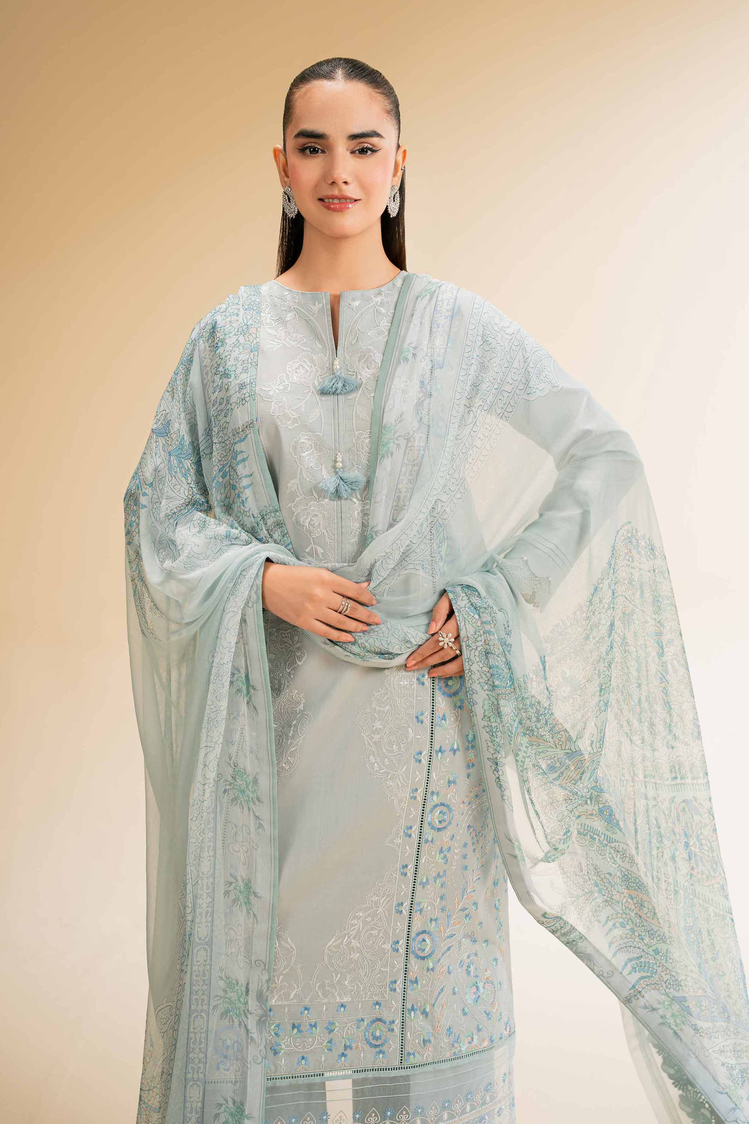 3 Piece - Embroidered Suit - 42501377